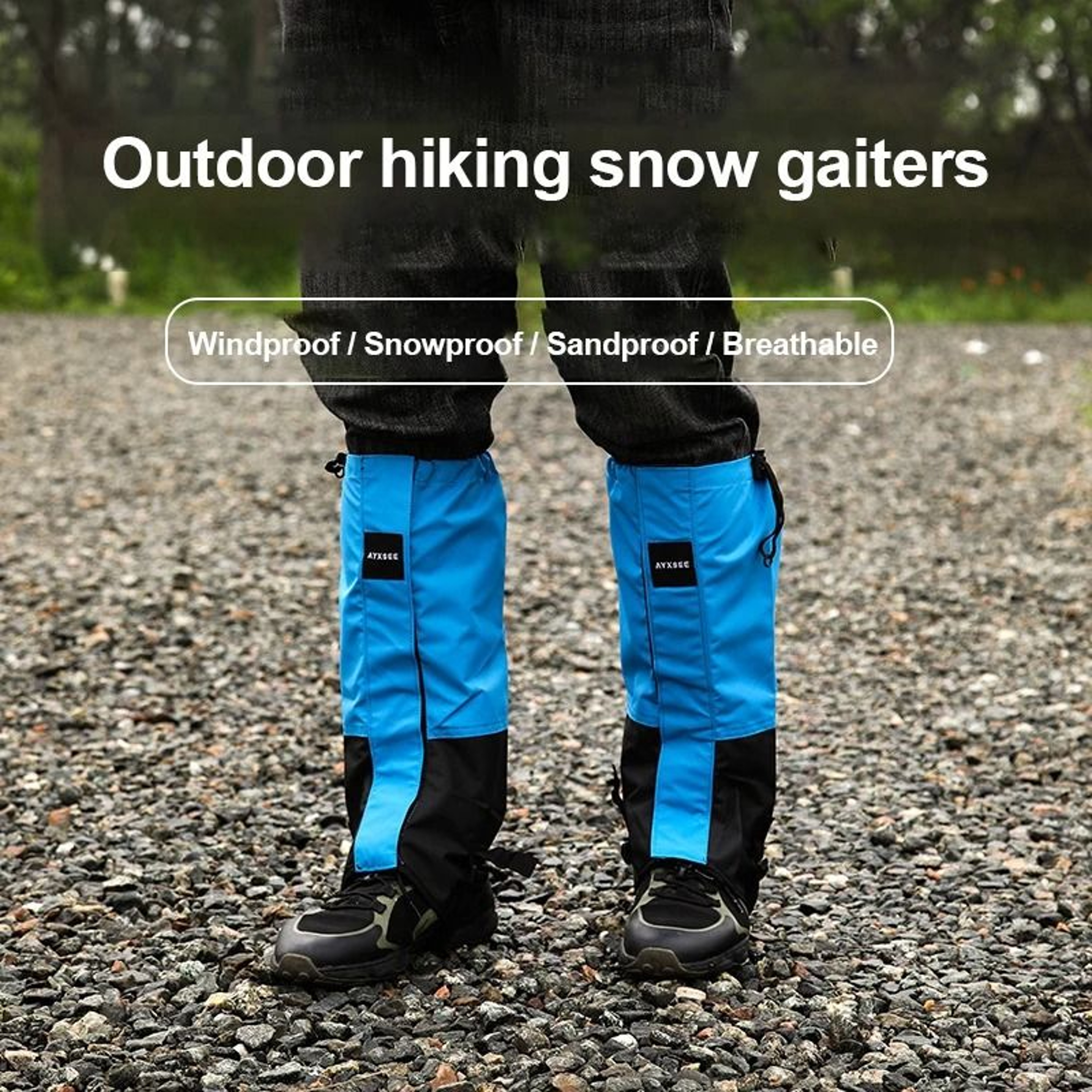 Waterproof Leg Covers Hiking Leg Gaiters For Skiing Climbing And Outdoor Protection 5