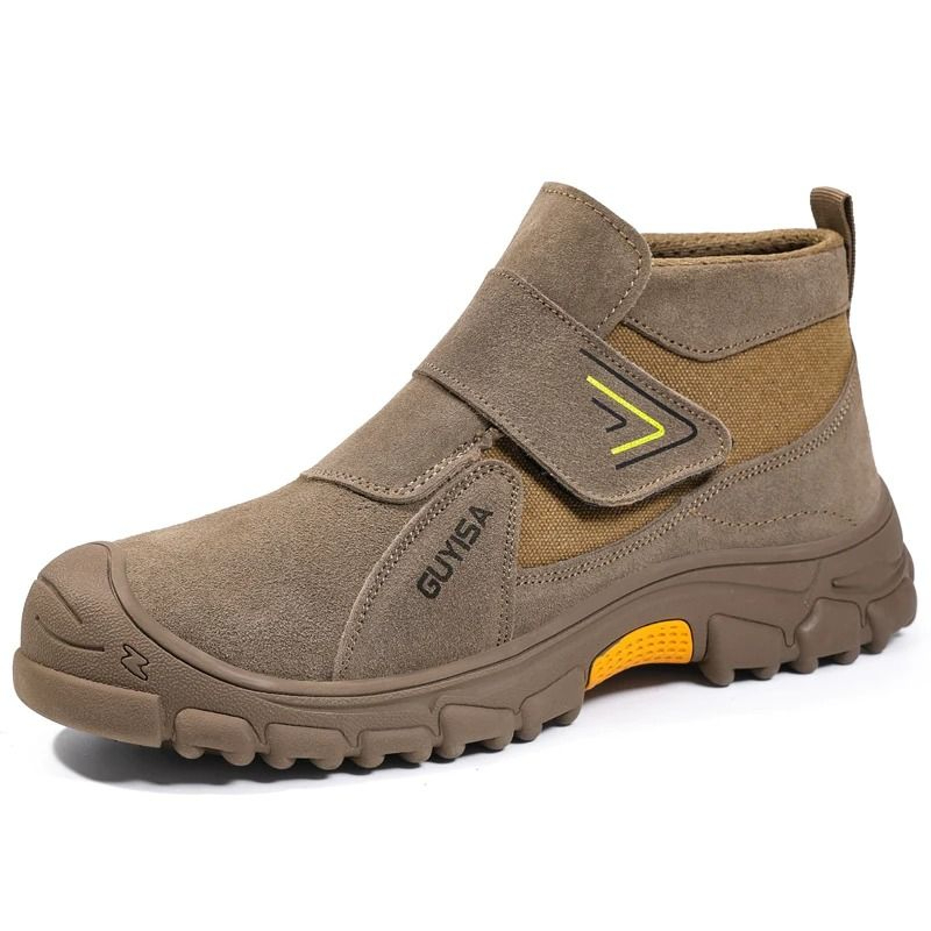 Cow Suede Welding Safety Shoes Anti Puncture Industrial Work Shoes 2