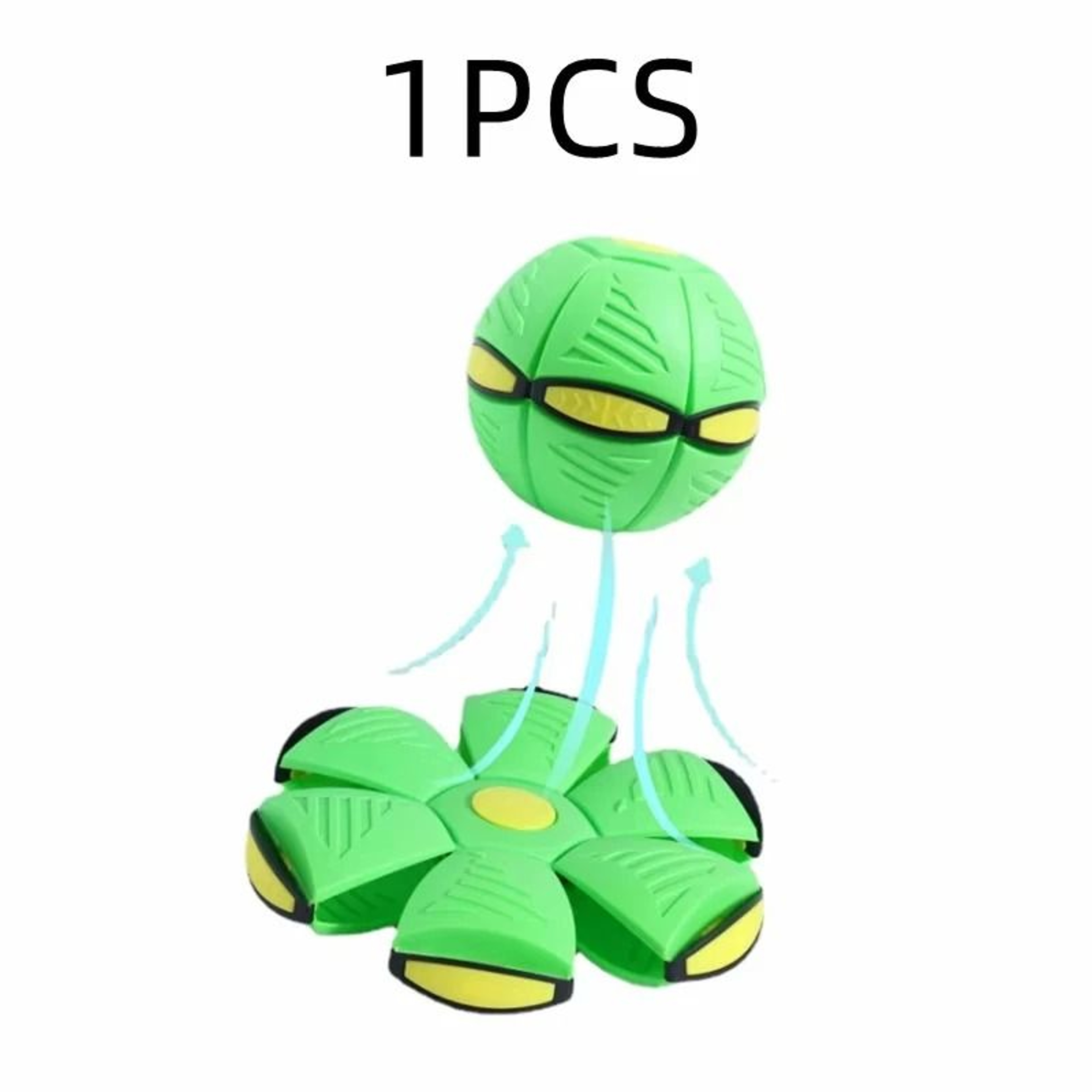 Flying Saucer Dog Bouncing Ball Durable Interactive Outdoor Pet Toy 3