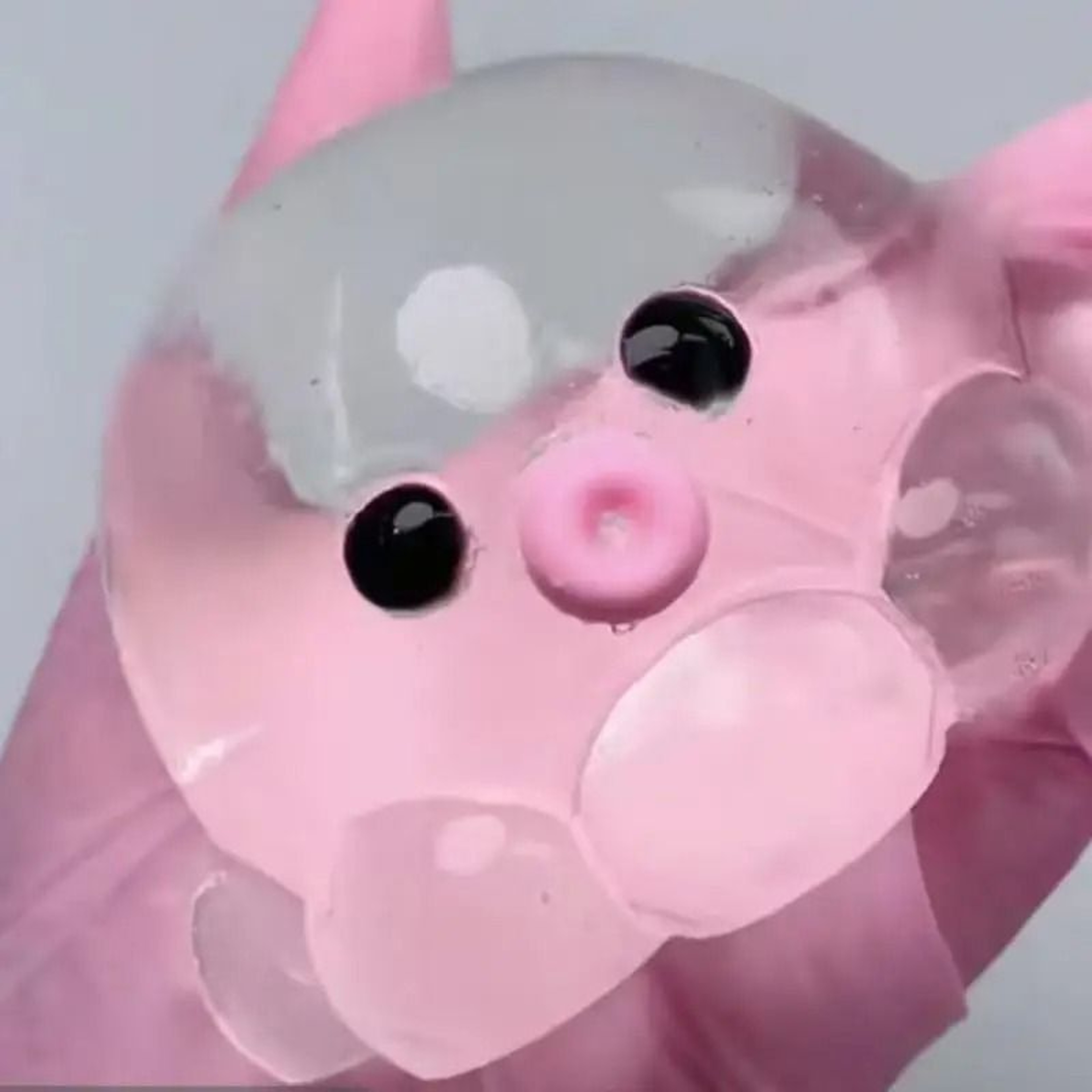 Clear Octopus Squeeze Fidget Toy Sensory Stress Relief Pinch Toy 4