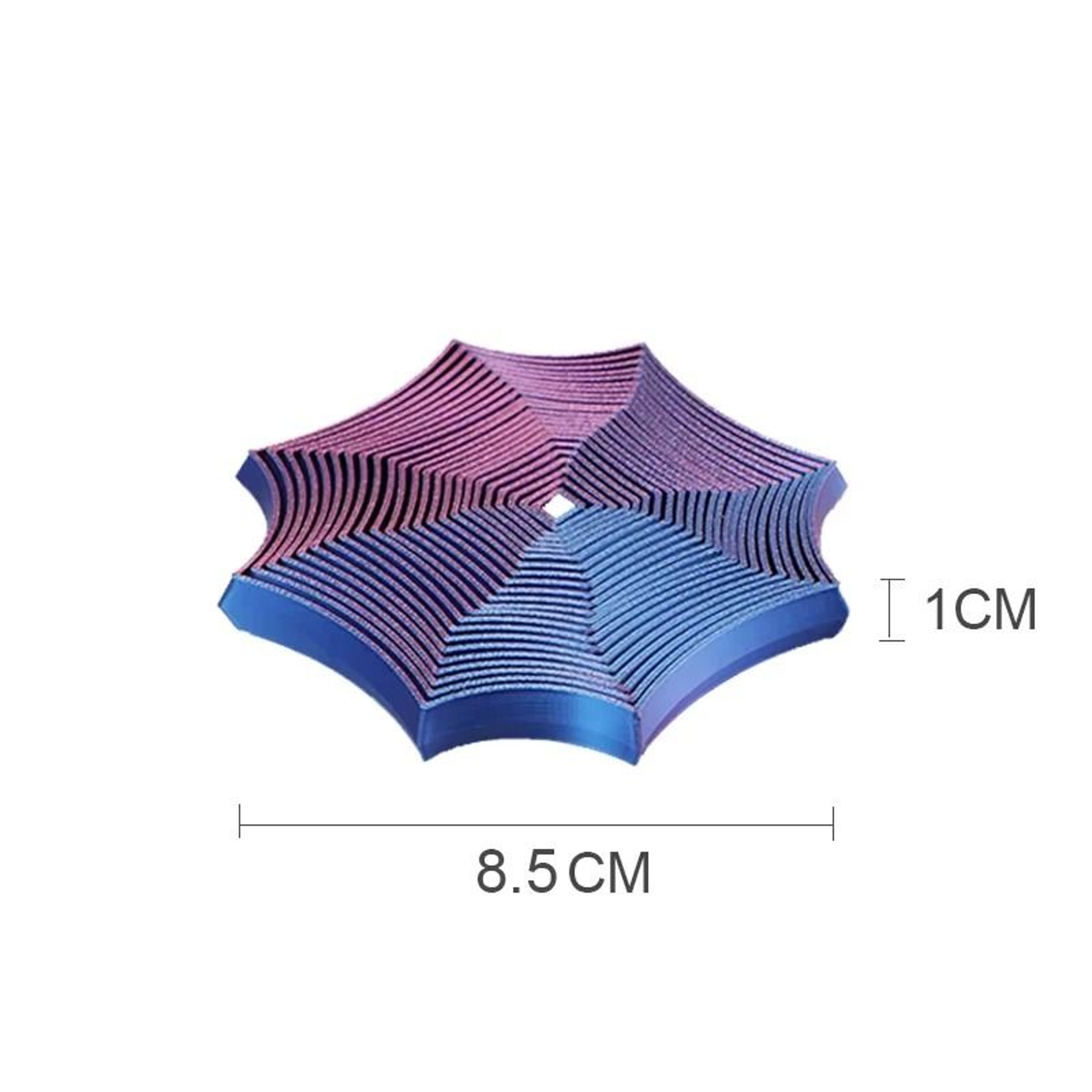 OctaSpin 3D Printed Octagonal Fidget Toy For Stress Relief 7