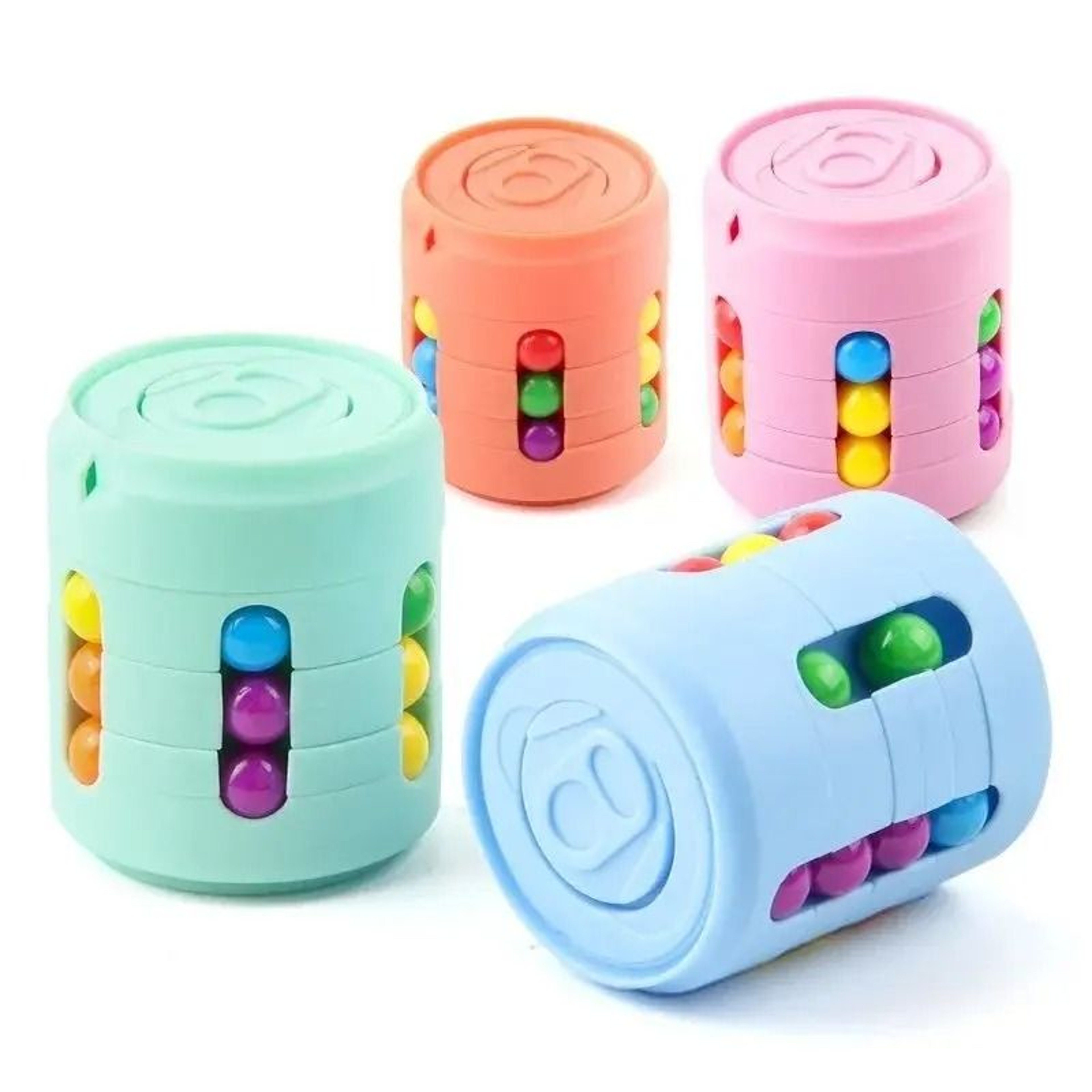 Magic Bean Colorful Fidget Spinner Stress Relief Toy 0