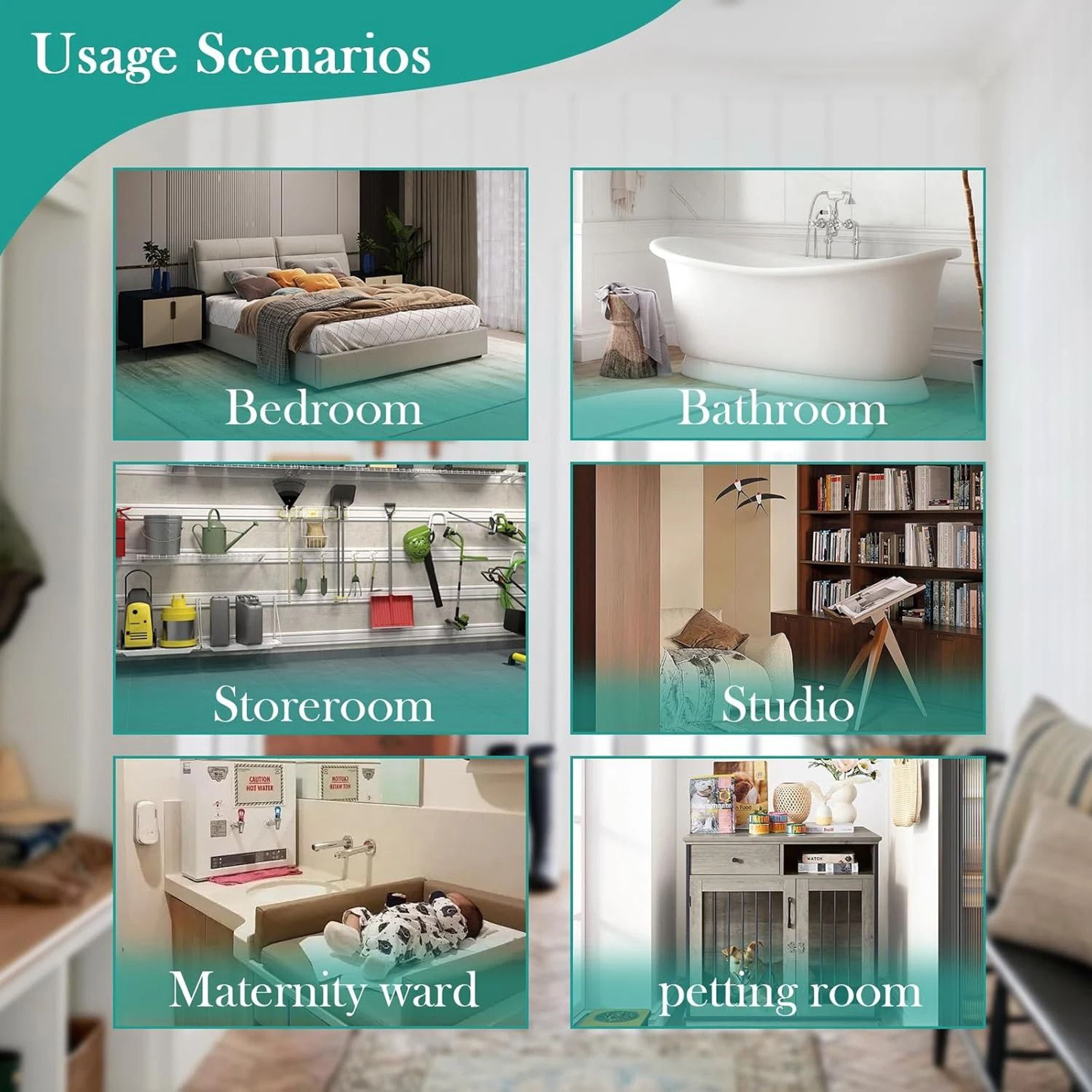 SpaceSaver 6 Shelf Over The Door Pantry Organizer With Clear Pockets 4