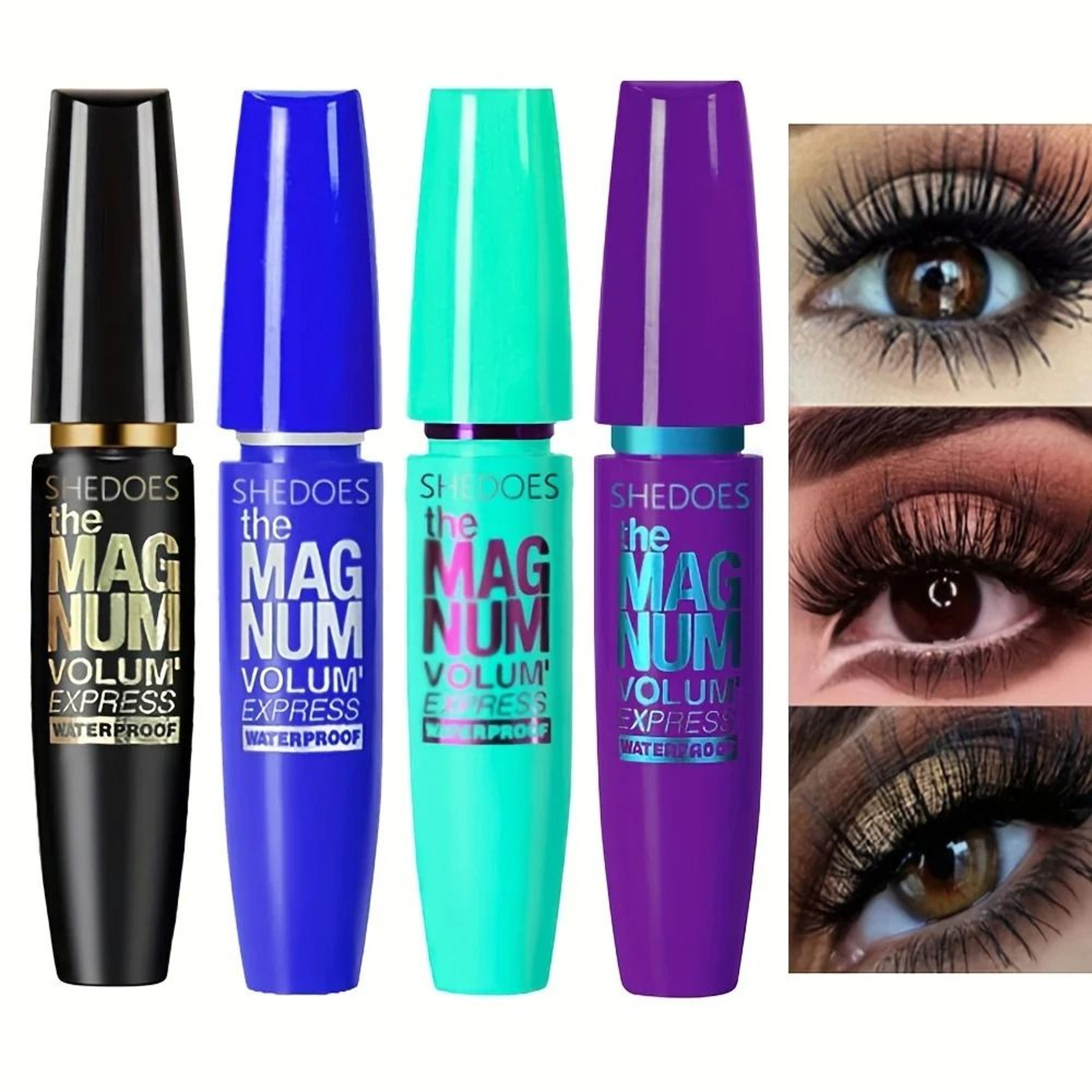 LashImpact 4D Fiber Mascara Waterproof Black Thickening And Curling 8