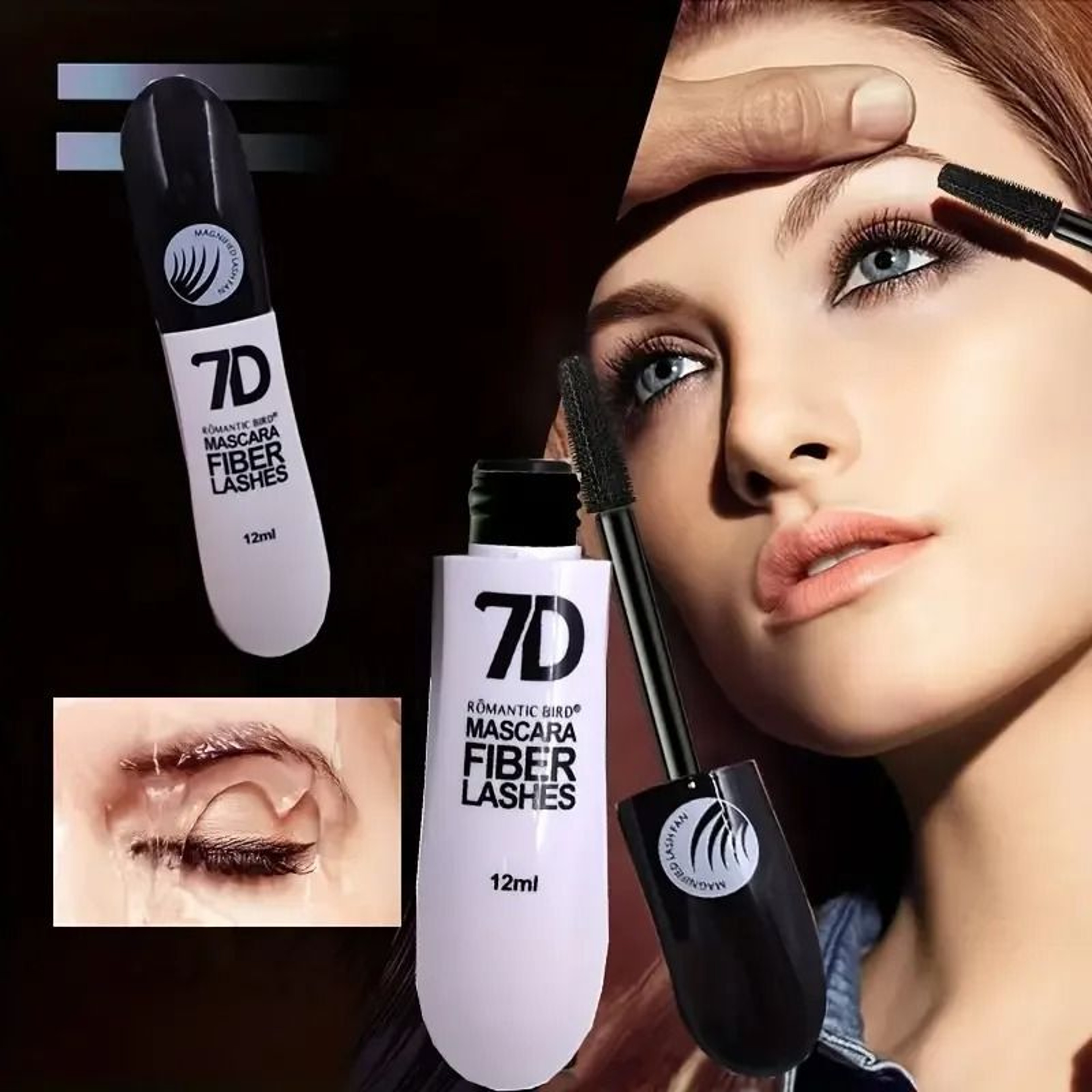 LashSculpt 7D Fiber Mascara Waterproof Curling Set 3