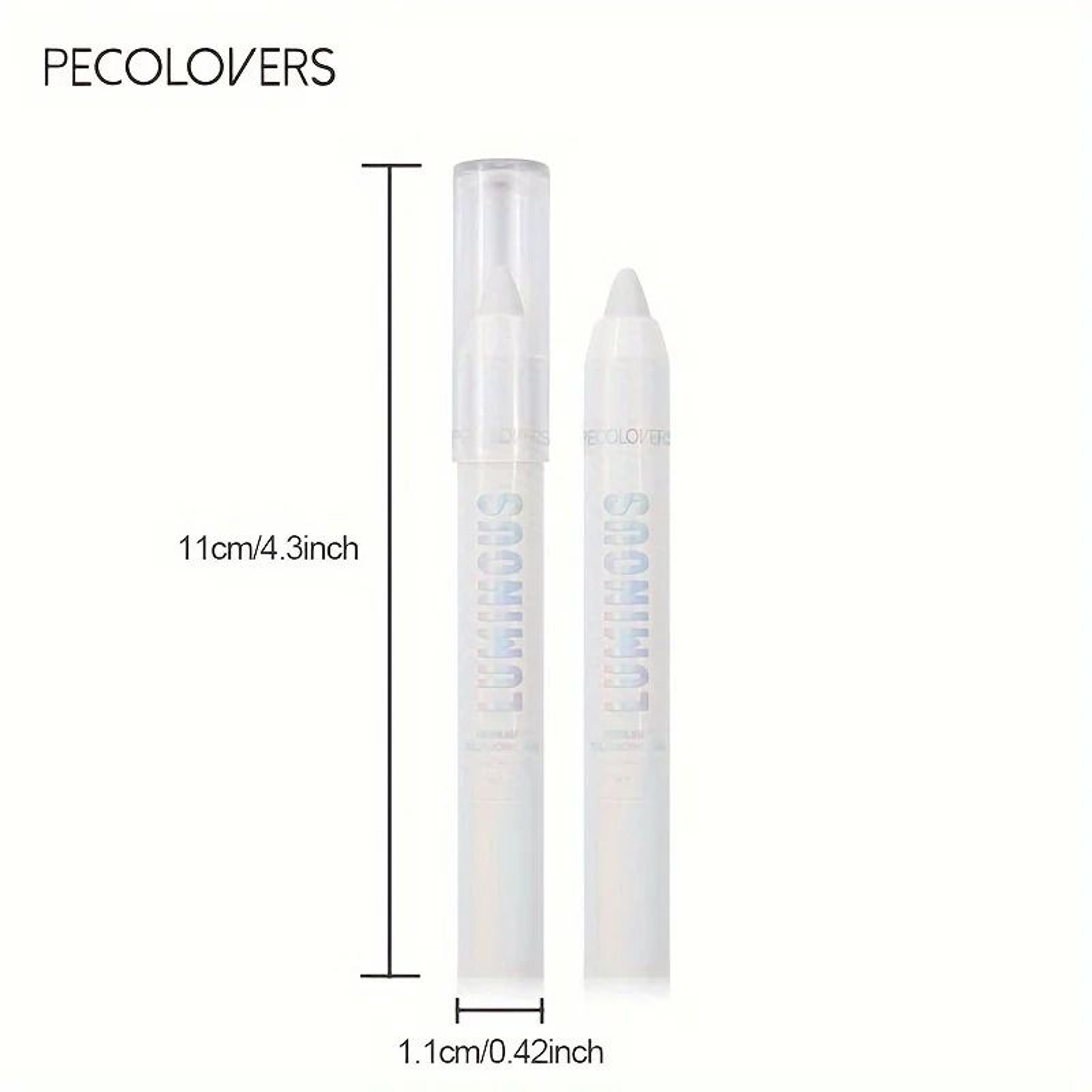 GlowSwipe Waterproof Eyeshadow Stick High Pigment Shimmer Matte Crayon 9