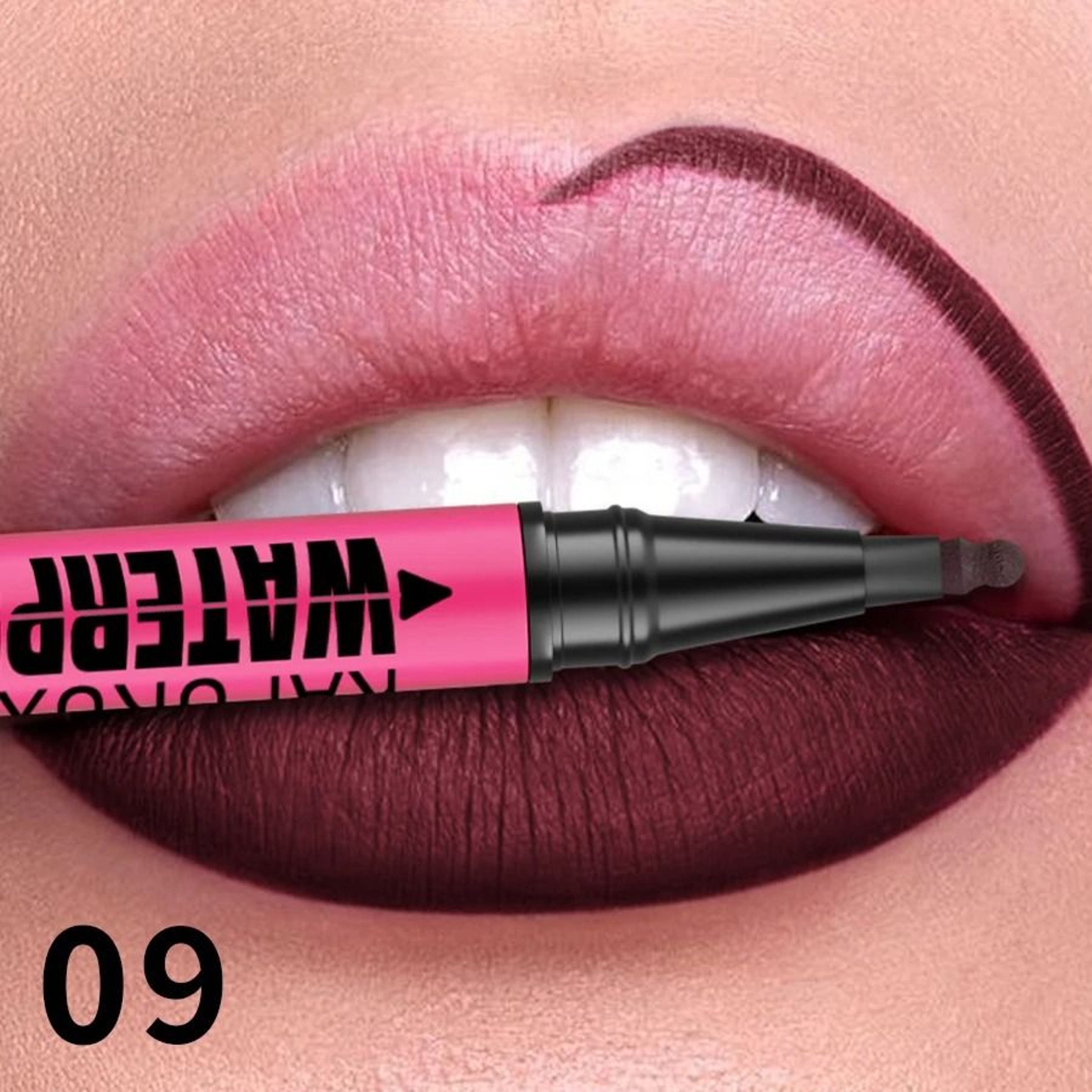 ContourFlex Waterproof Matte Lip Liner Liquid Lipliner Pencil 9