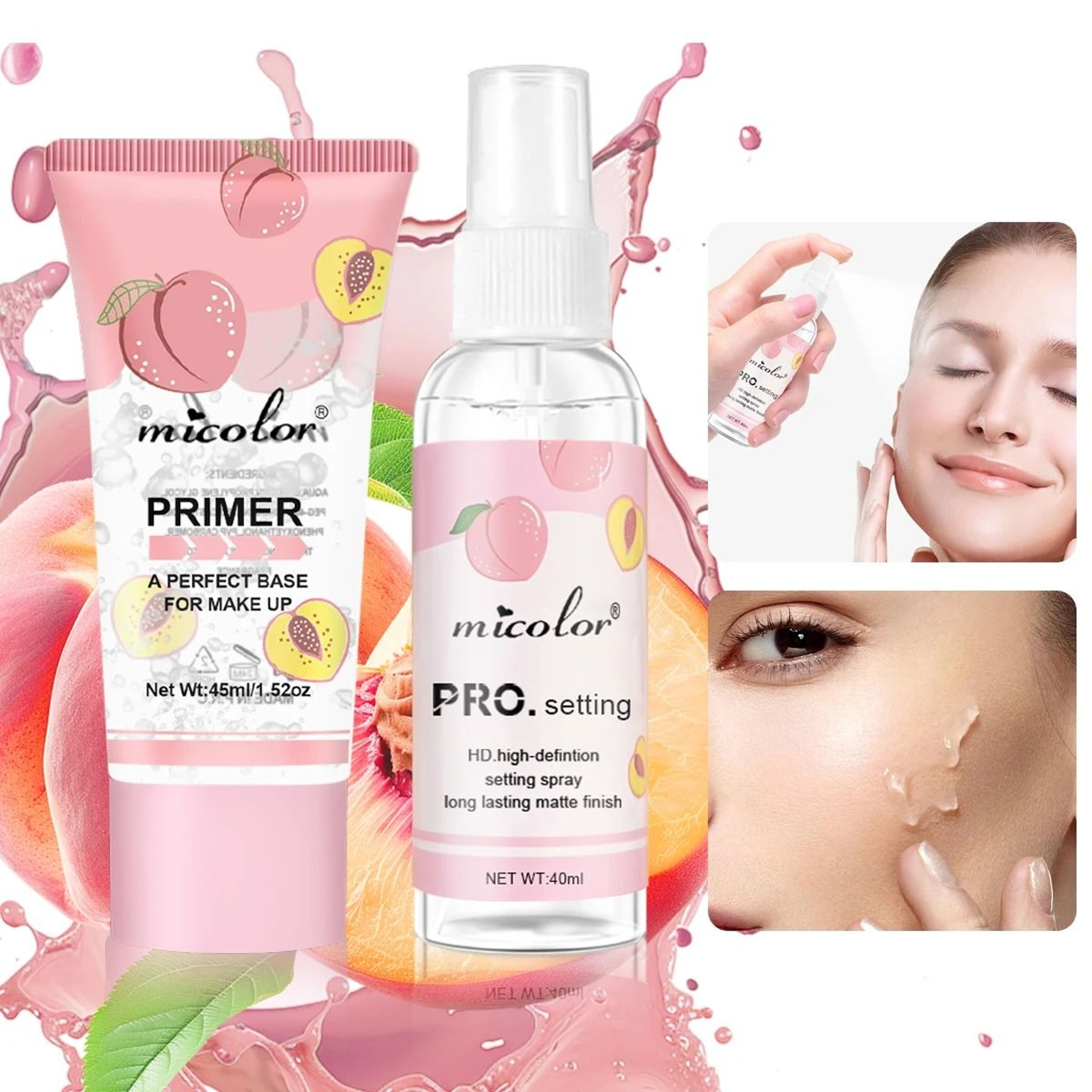 Flawless Lock Makeup Primer And Setting Spray Set 0