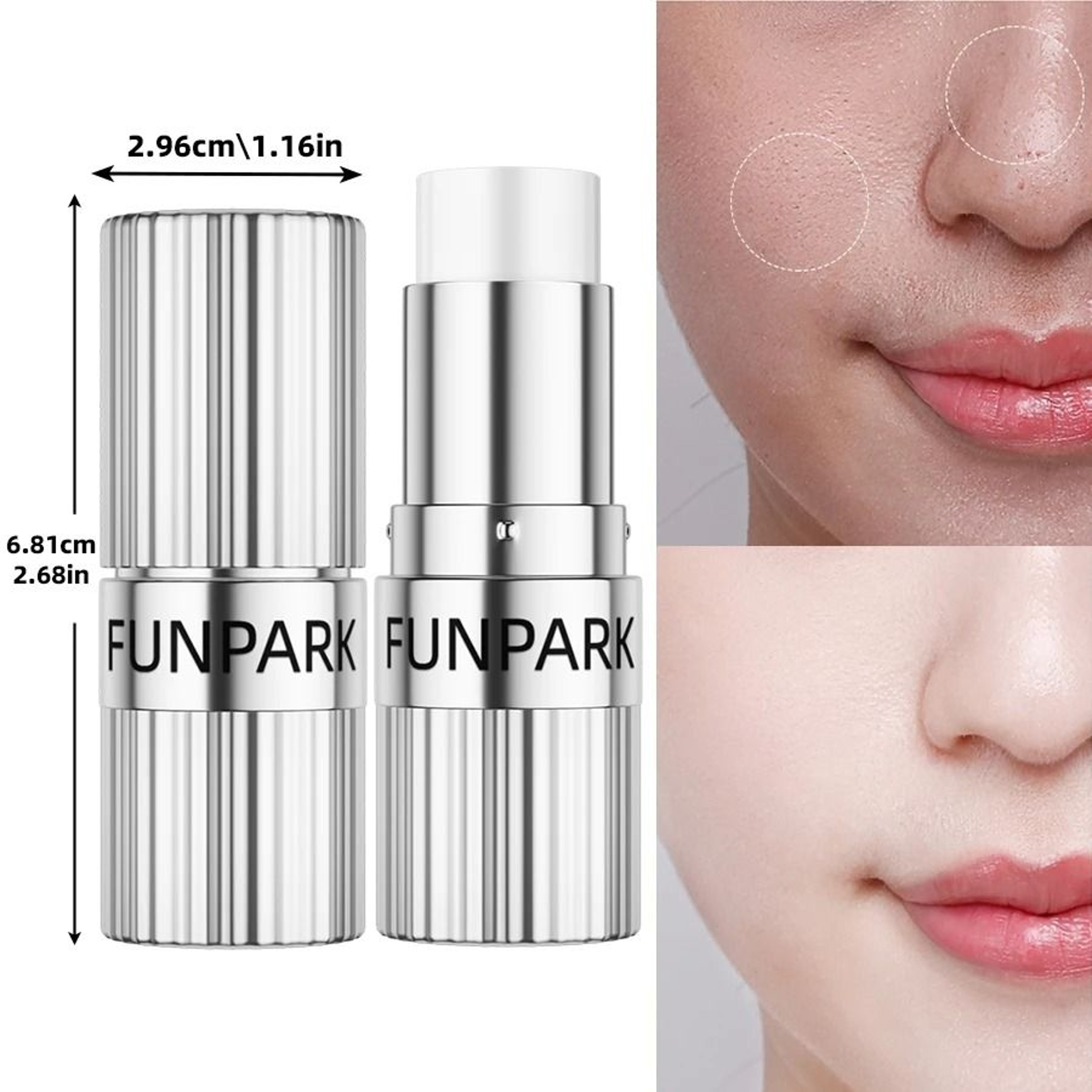 Invisible Pore Makeup Primer Stick Long Lasting Waterproof Base 1