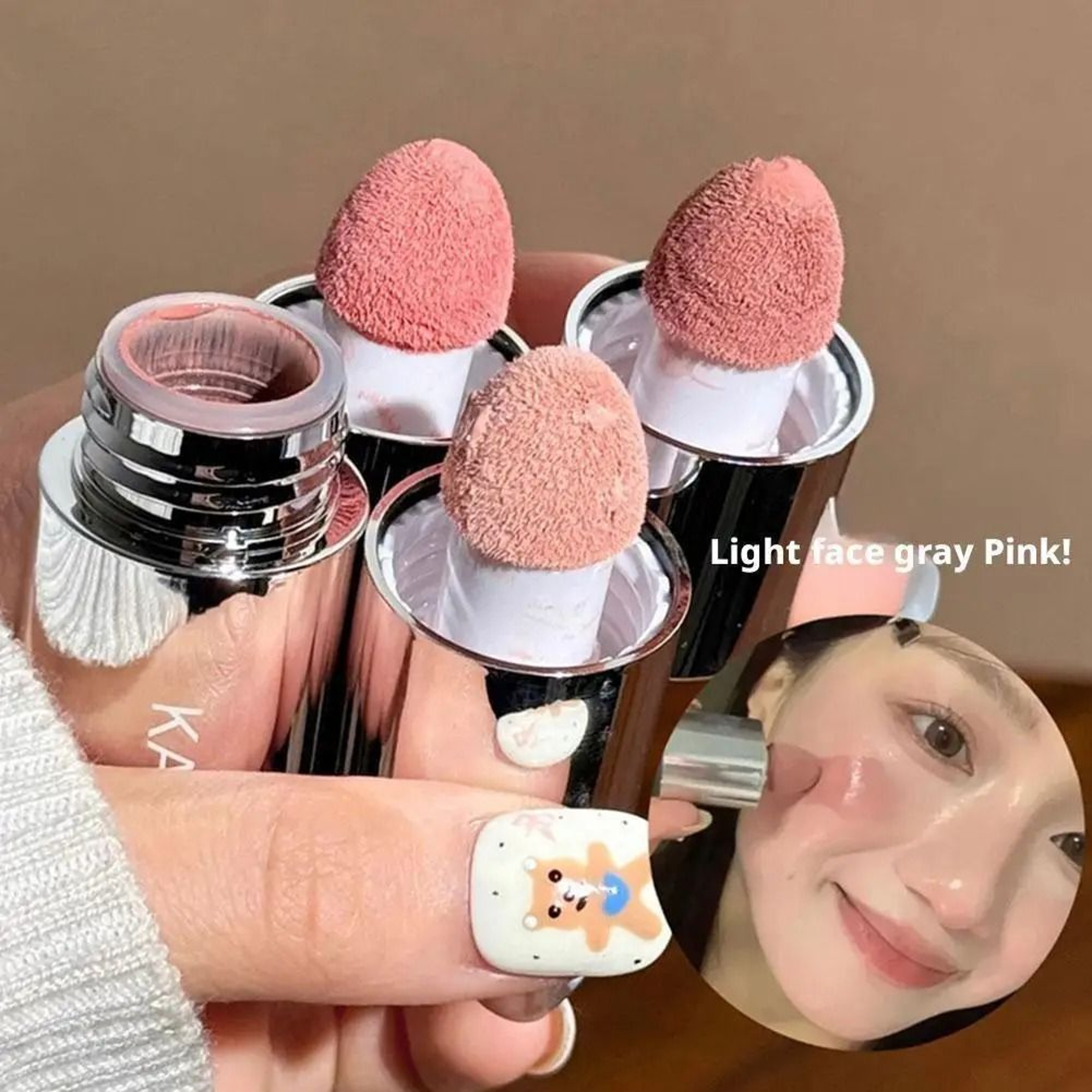 Velvet Matte Liquid Blush With Sponge Applicator 14