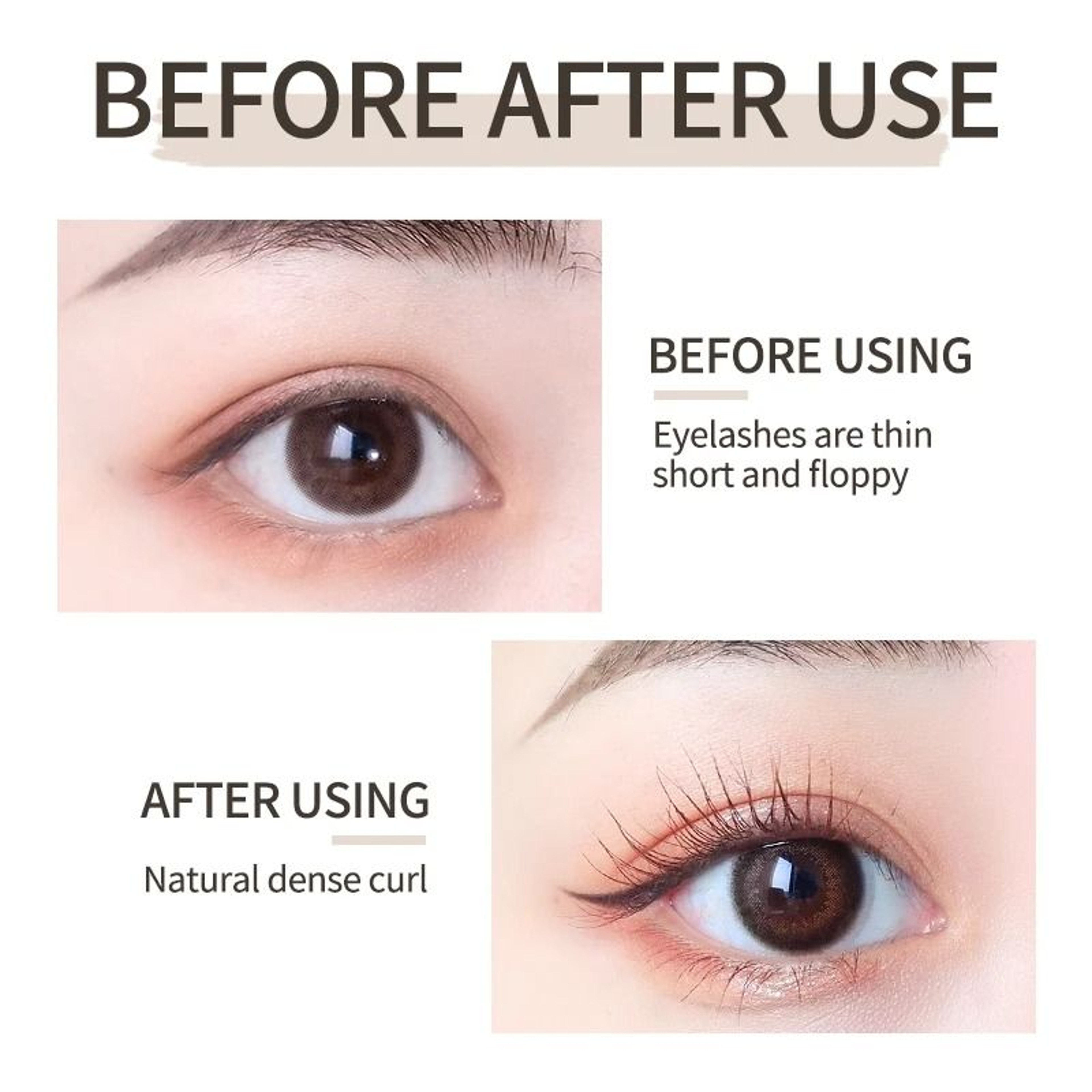Ocheal 3D Silk Black Mascara For Lengthening And Curling Lashes 12
