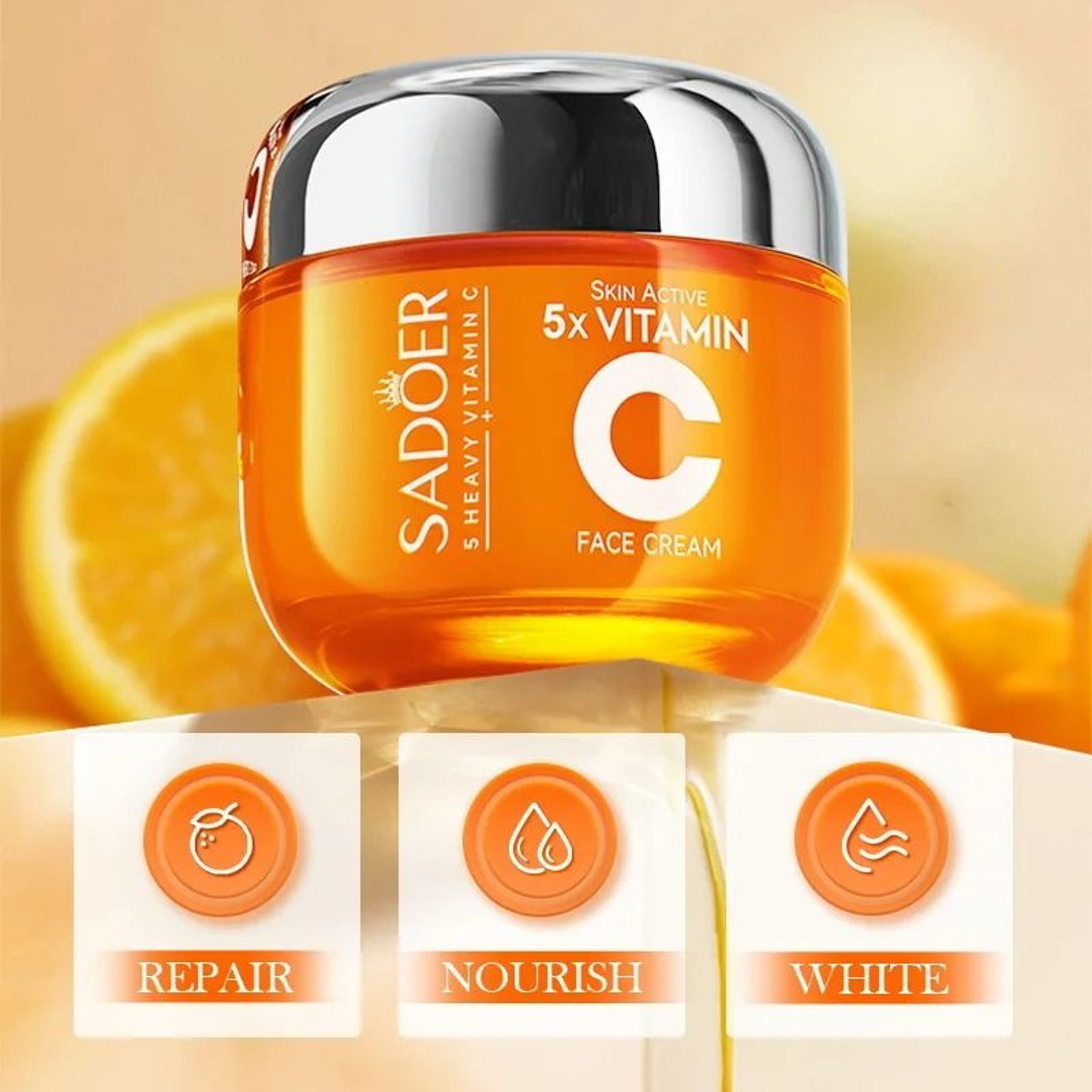 SADOER Vitamin C Firming And Brightening Face Cream 3
