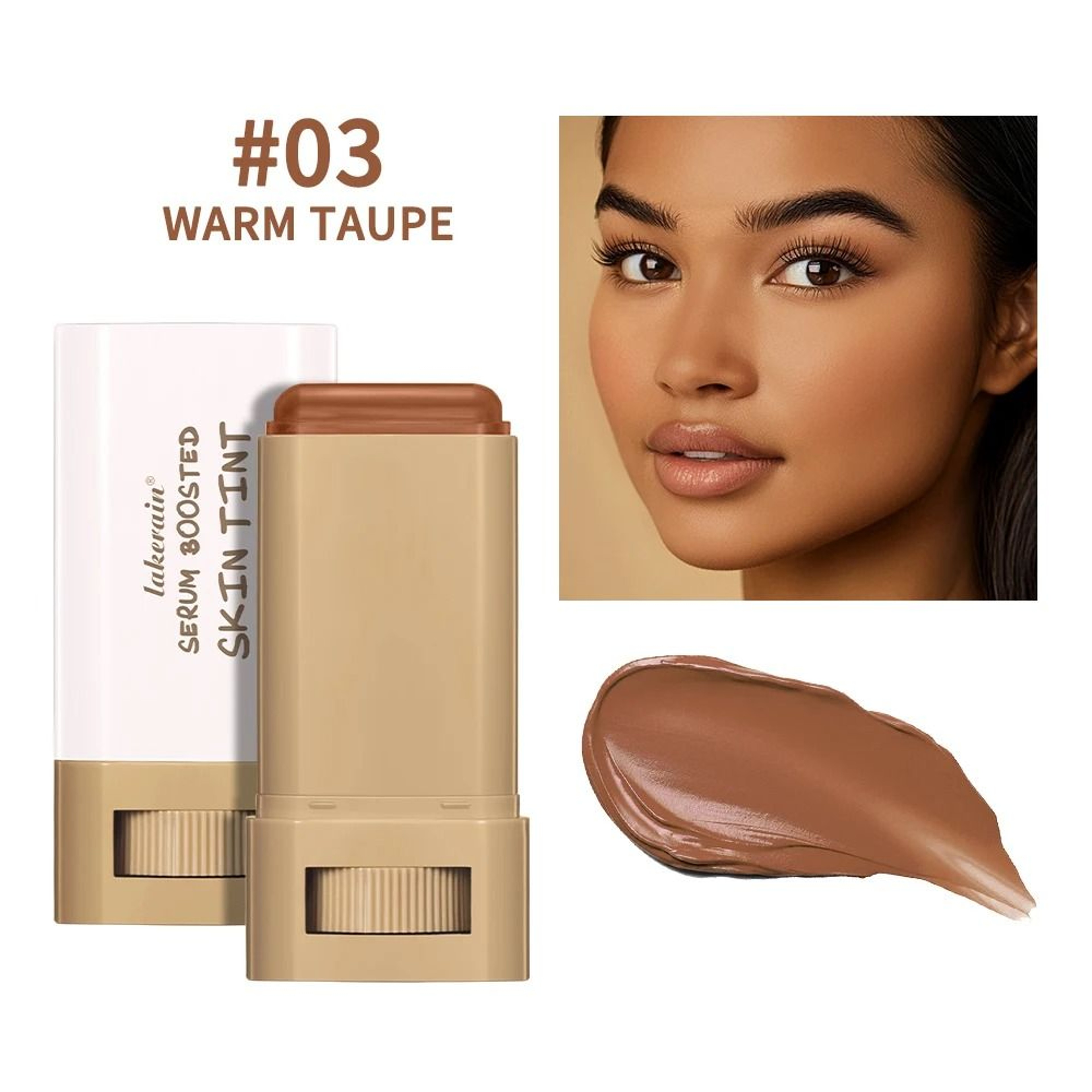 Serum Boosted Skin Tint Foundation Stick With Plumping Coverage 3