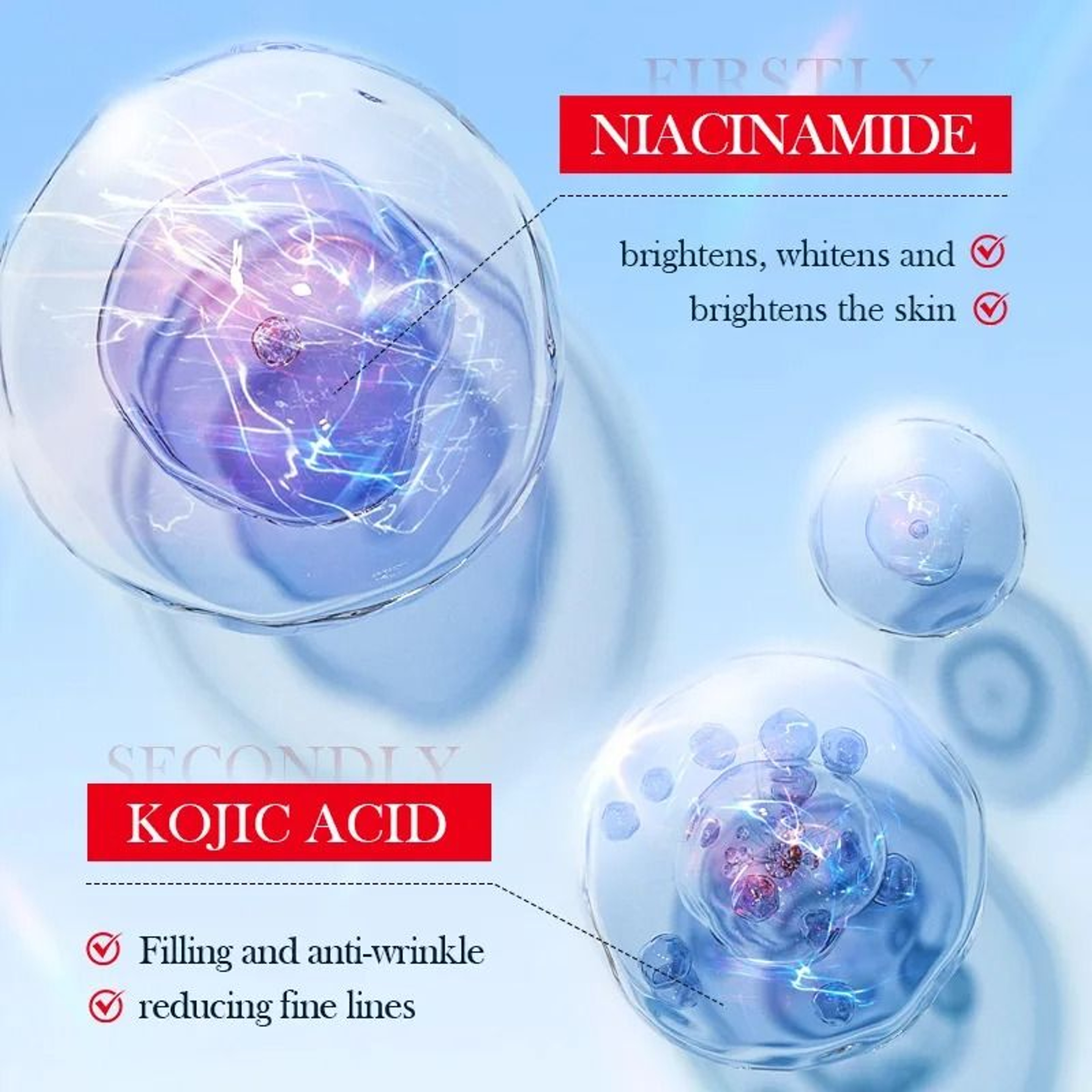 SADOER Kojic Acid Brightening And Hydrating Face Mask 5pcs 3