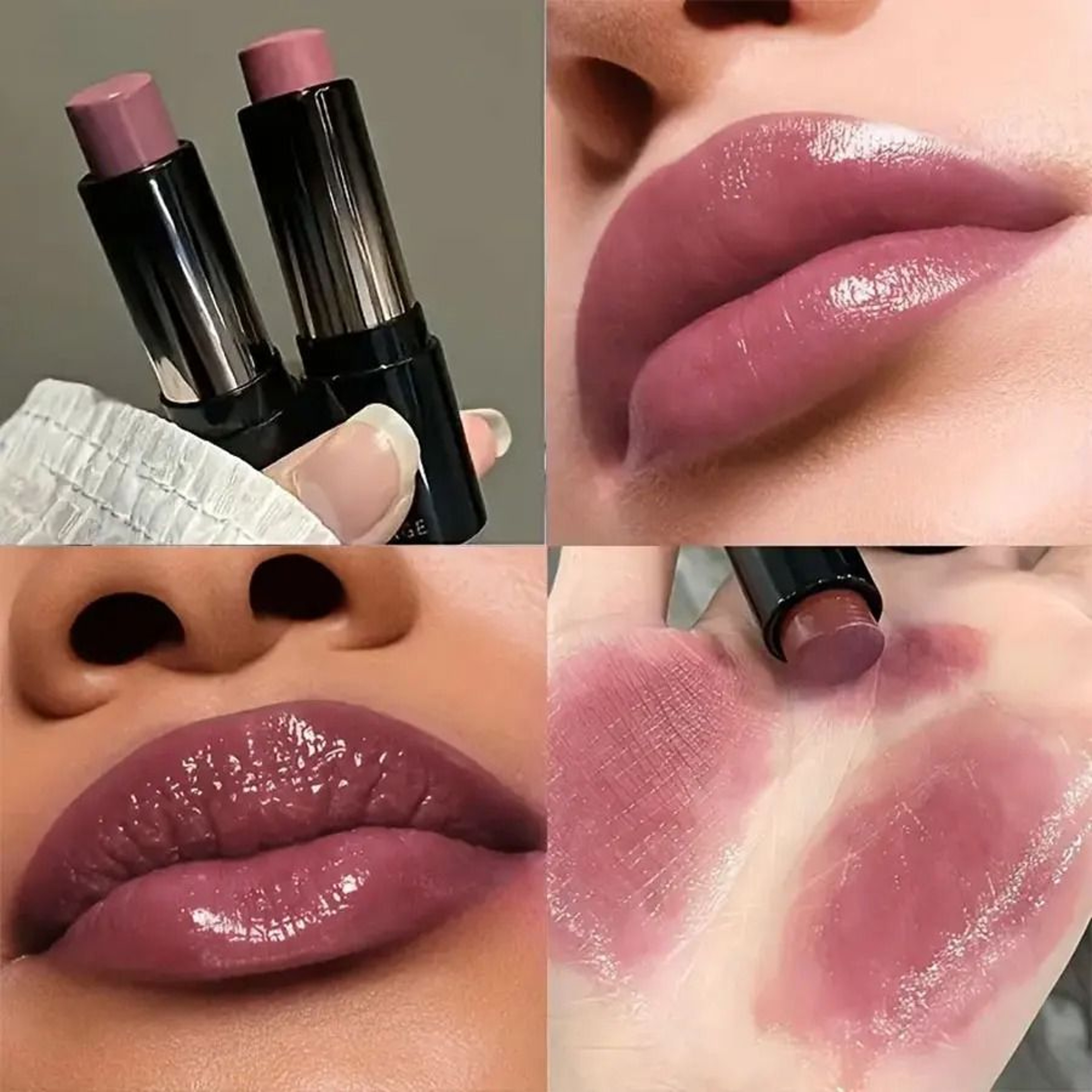 Red Brown Waterproof Moisturizing Lipstick With Mirror Finish 4