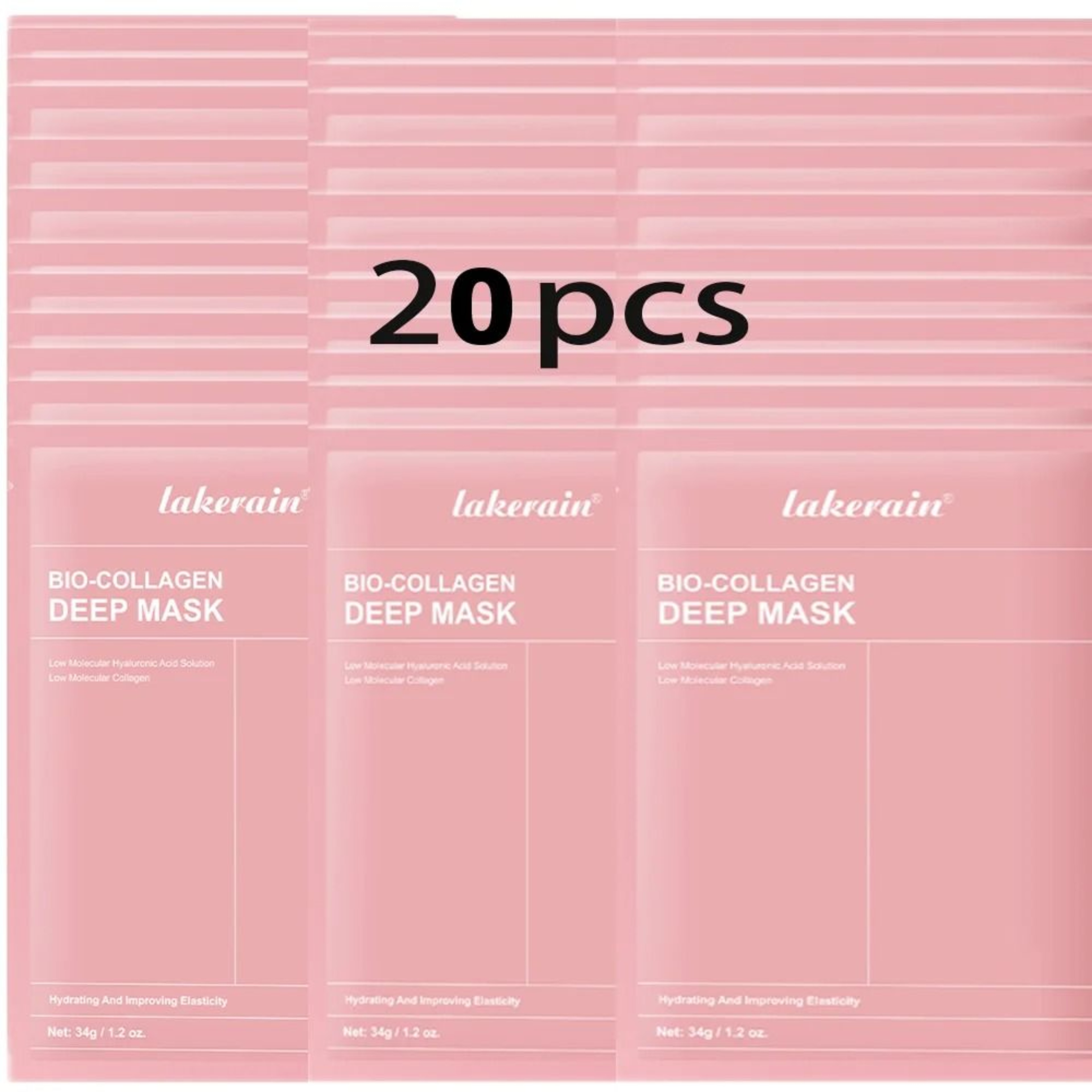 Bio Collagen Real Deep Hydrating Overnight Hydrogel Face Mask 6
