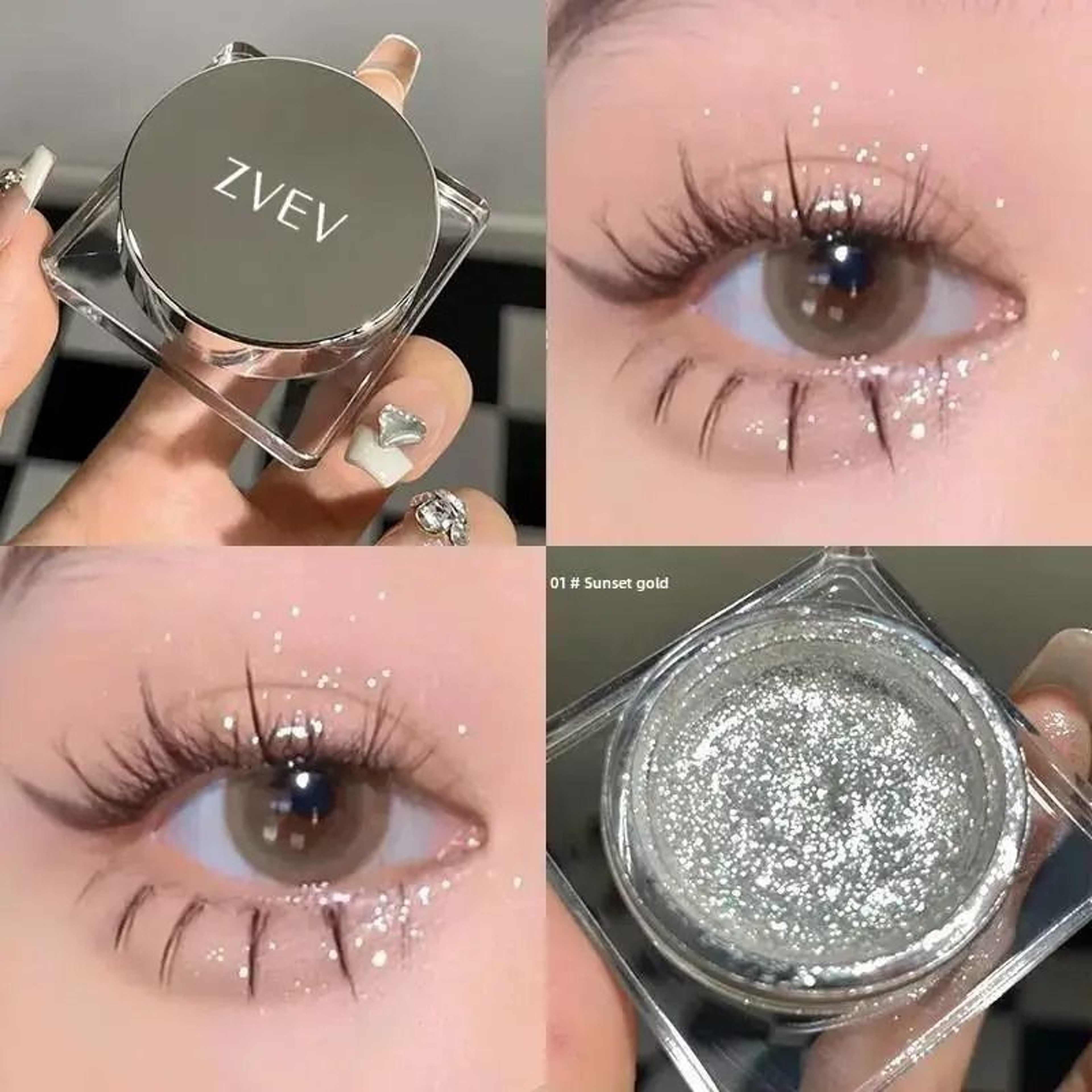 Natural Gloss Diamond Matte Pearlescent Eyeshadow 2