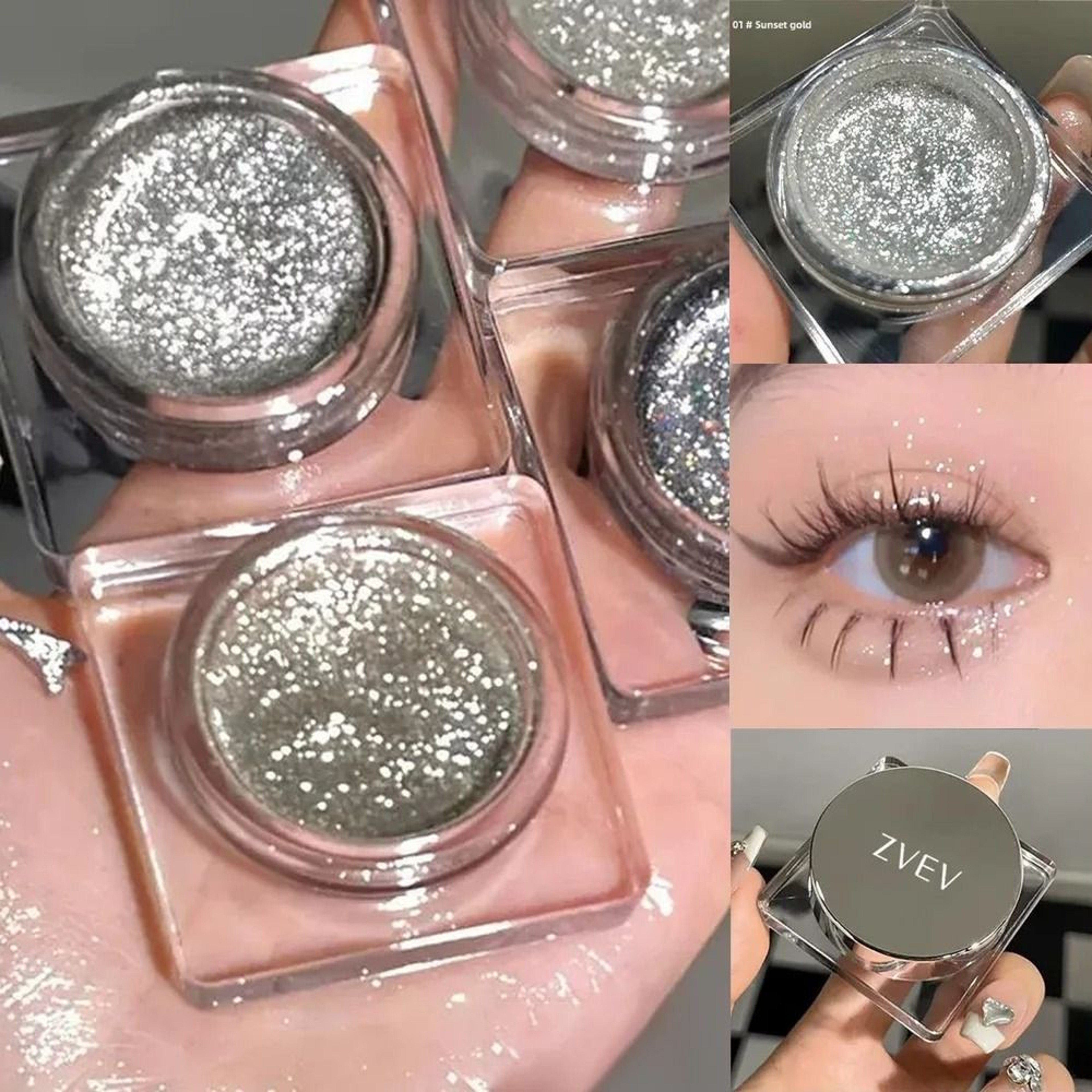 Natural Gloss Diamond Matte Pearlescent Eyeshadow 0
