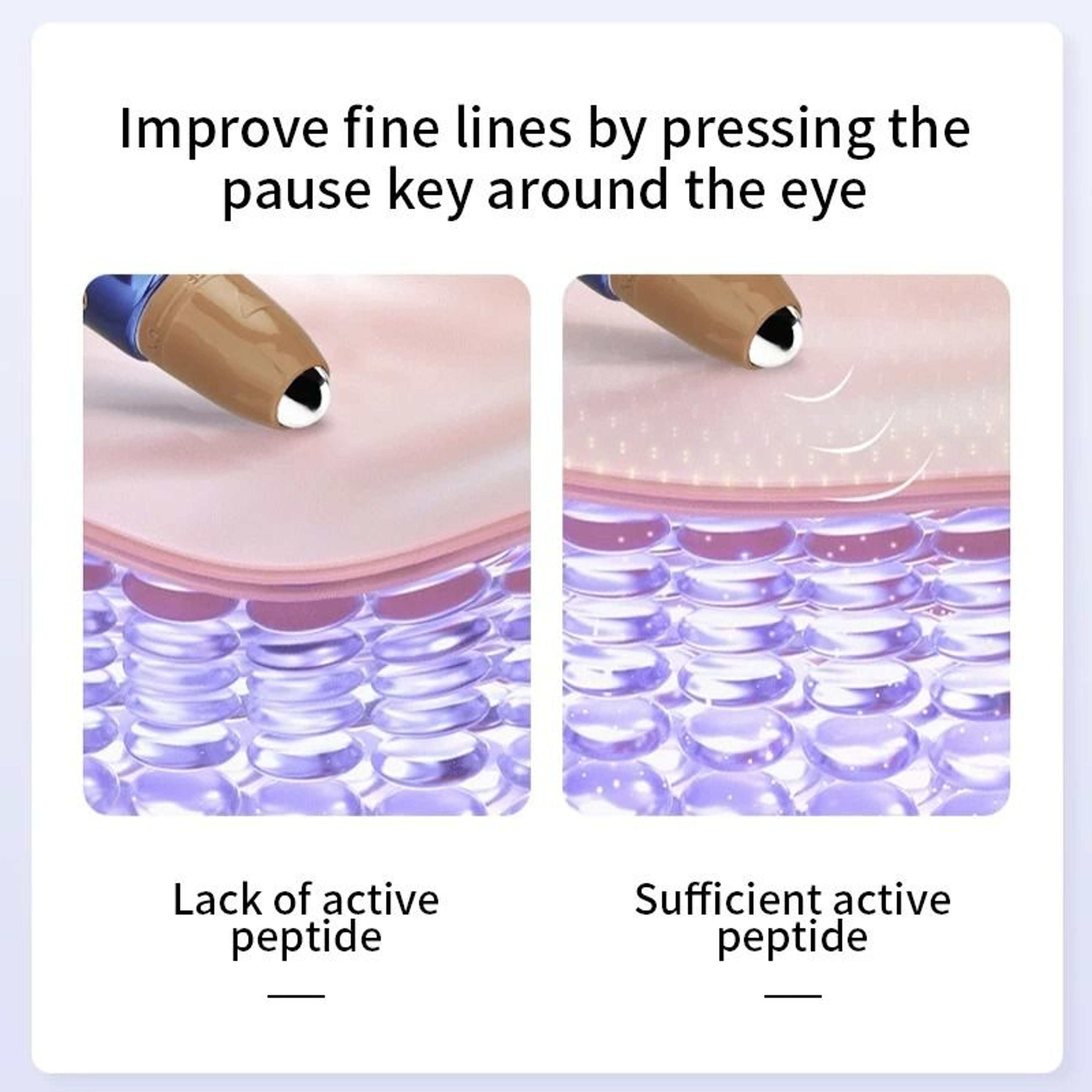 OCHEAL Hyaluronic Acid Anti Wrinkle Eye Cream With Roller Ball 5