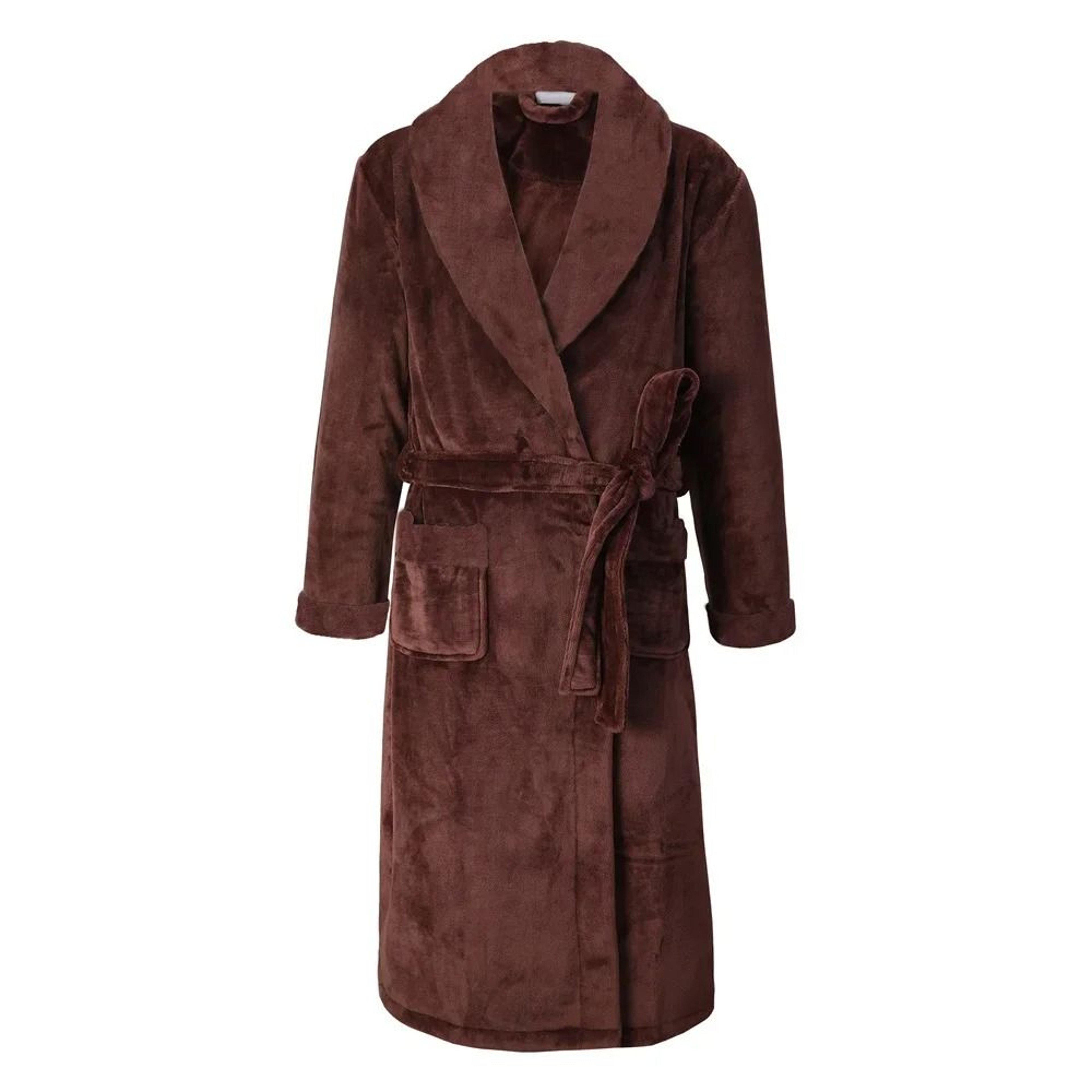 Winter Thick Coral Fleece Couple Robe Plush Flannel Kimono Gown 14