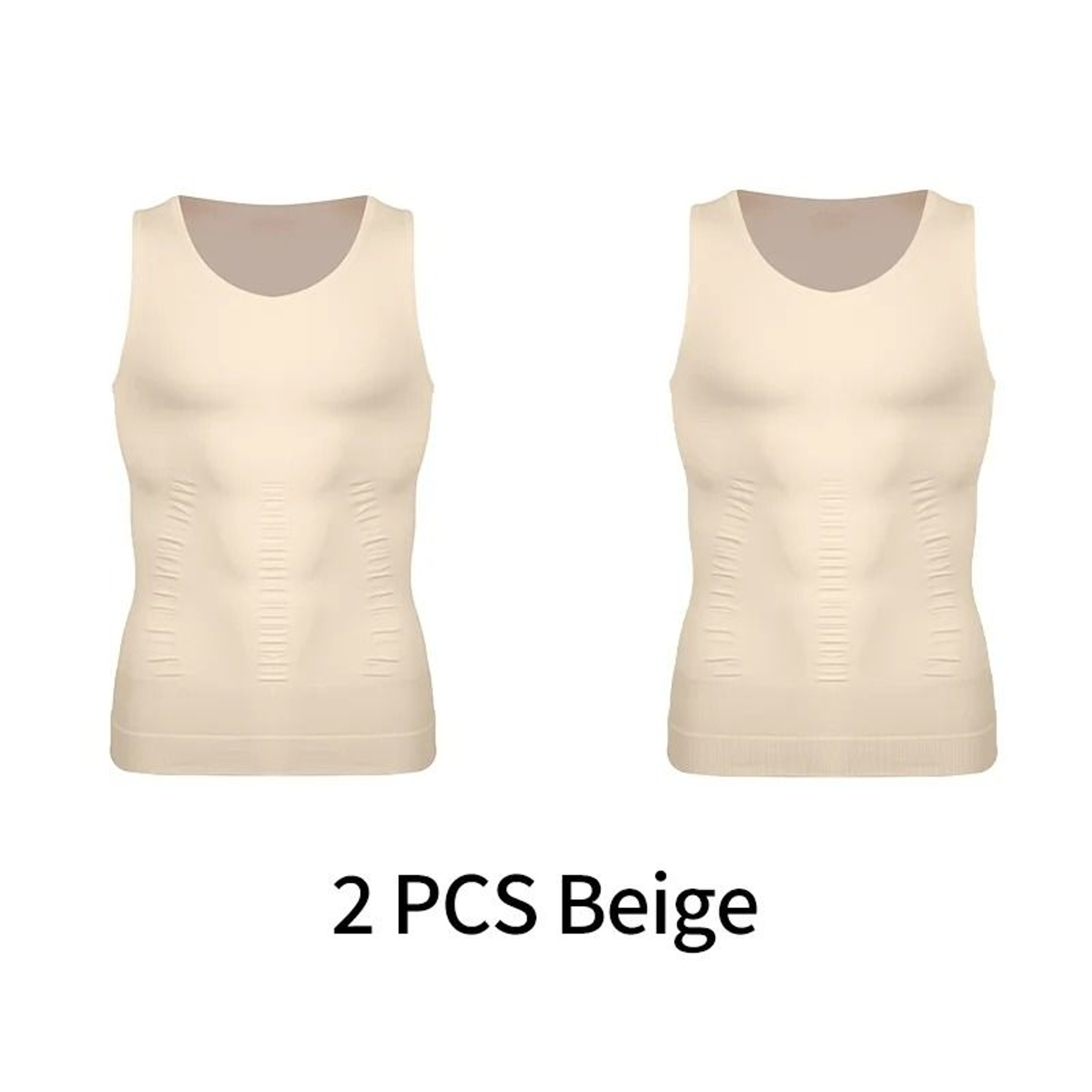 CoreFit Mens Body Shaper Vest Compression Tank Top 11