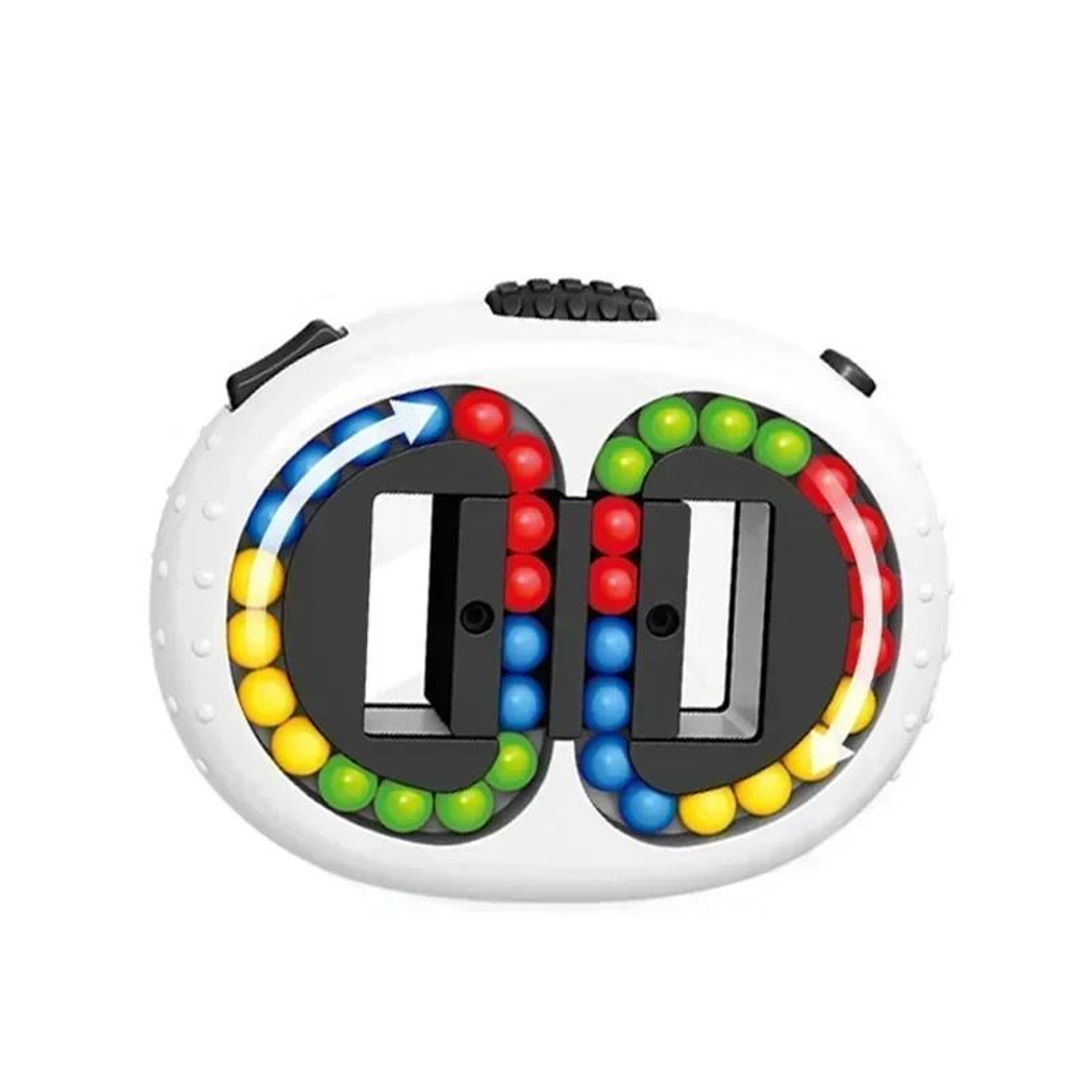 Magic Bean Cube Rotating Brain Teaser Finger Fidget Toy 4