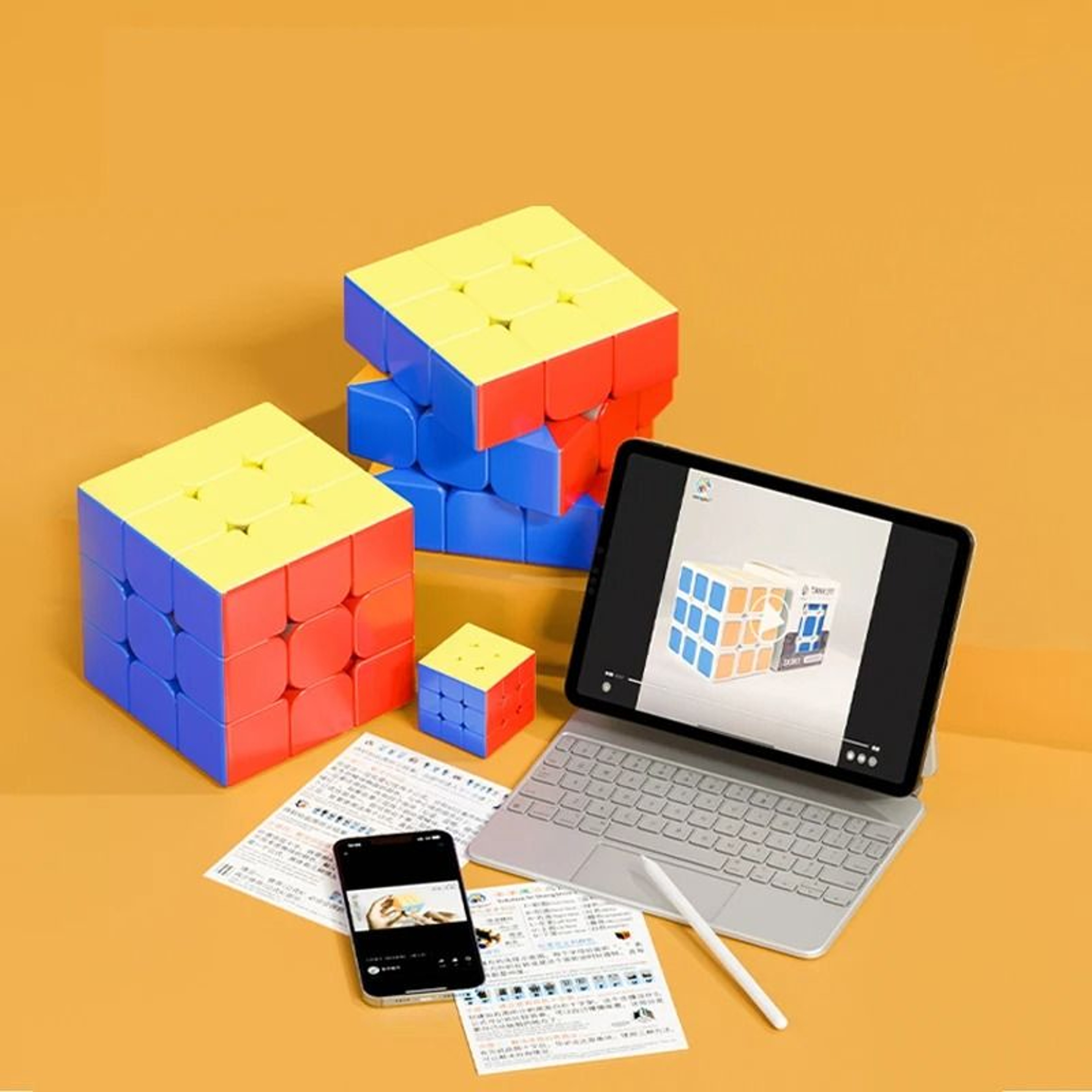 Big Size Magic Cube 18cm Giant 3x3 Professional Speed Cube 2