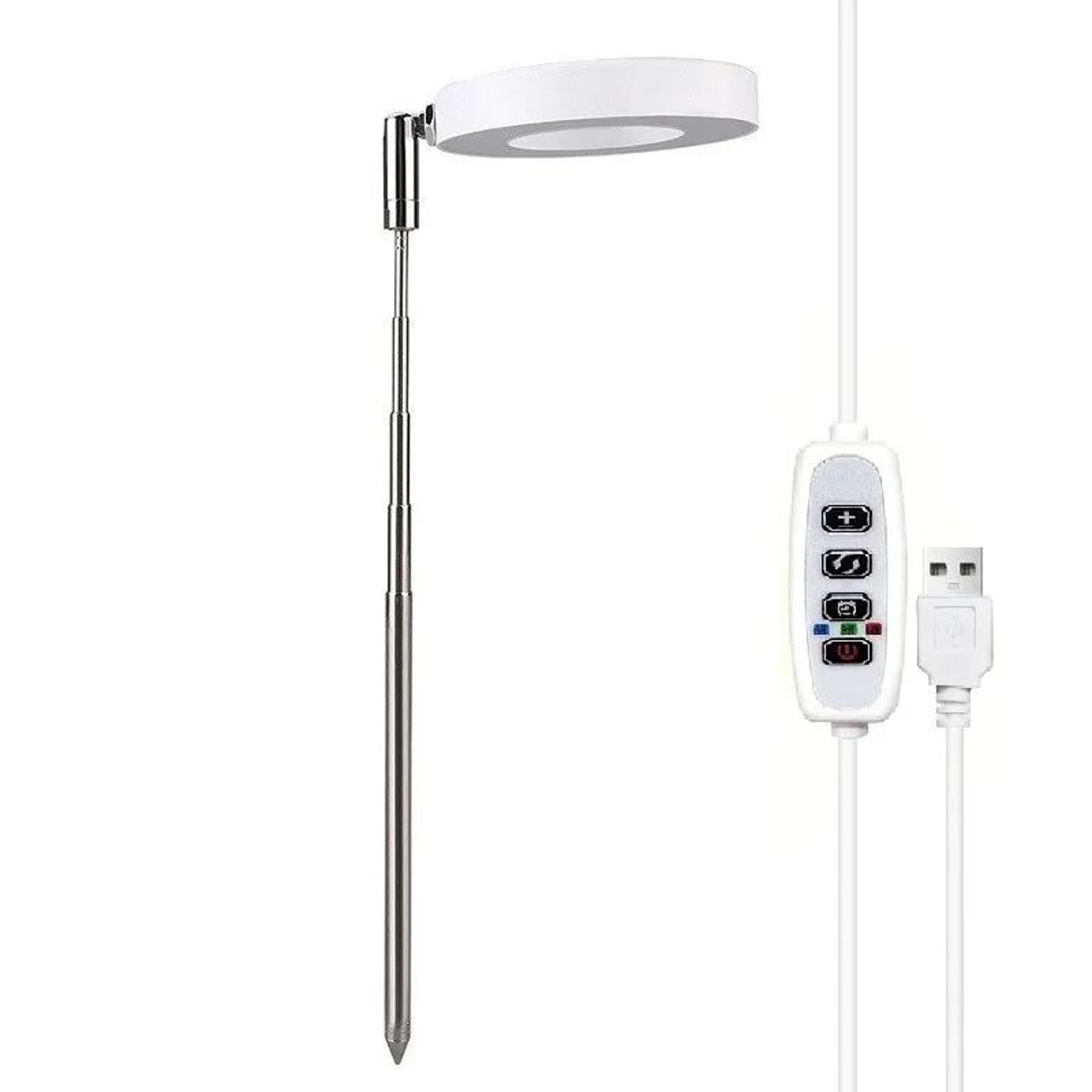 LED Grow Light Full Spectrum Adjustable Dimmable Plant Lamp With Timer 1