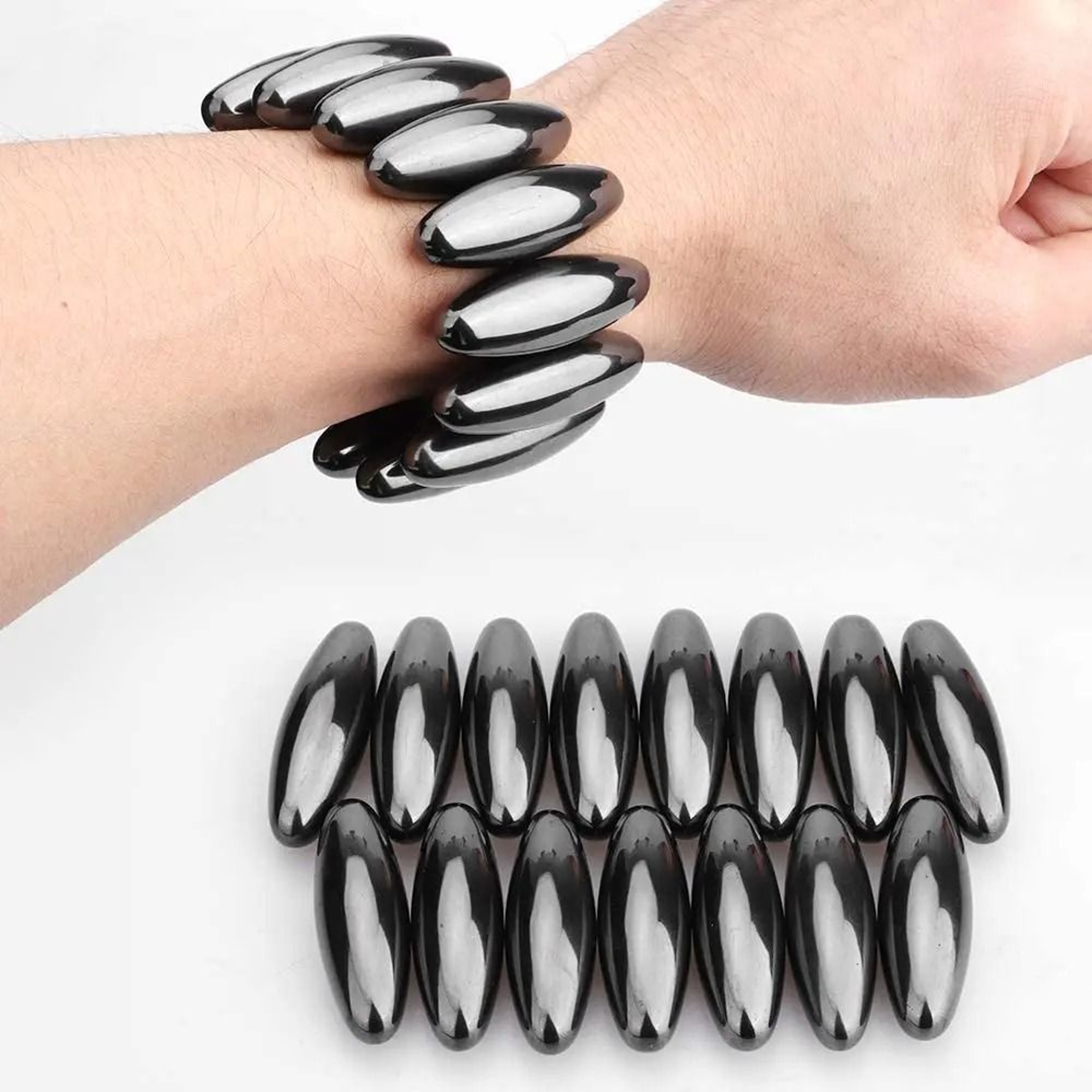 EDC Magnetic Bead Fidget Toy Oval Magnet Balls For Stress Relief 9