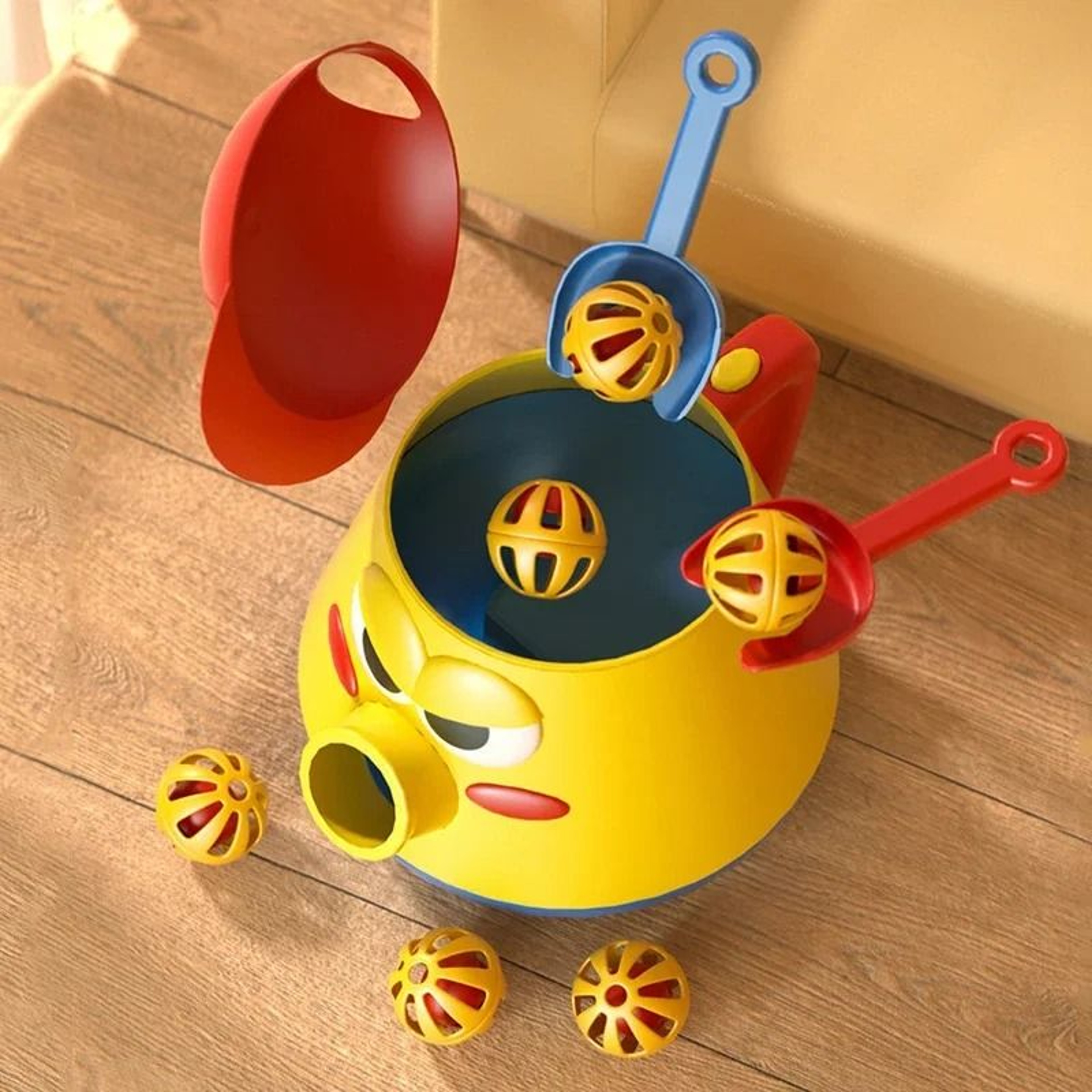 Montessori Bell Learning Toy DIY Cognition Training Game For Kids 3