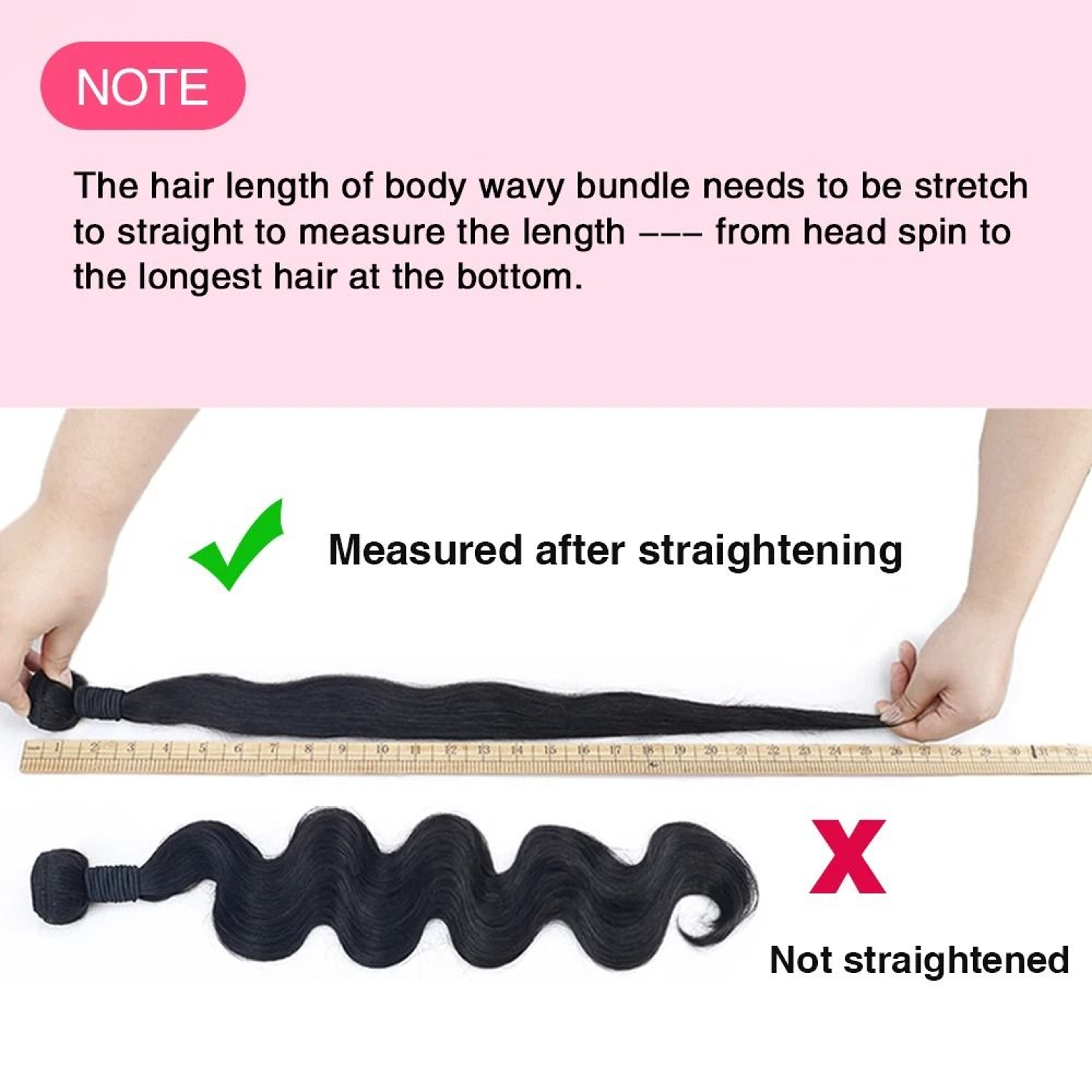 Brazilian Body Wave Remy Human Hair Bundles Double Weft Extensions 38 To 40 Inch 3