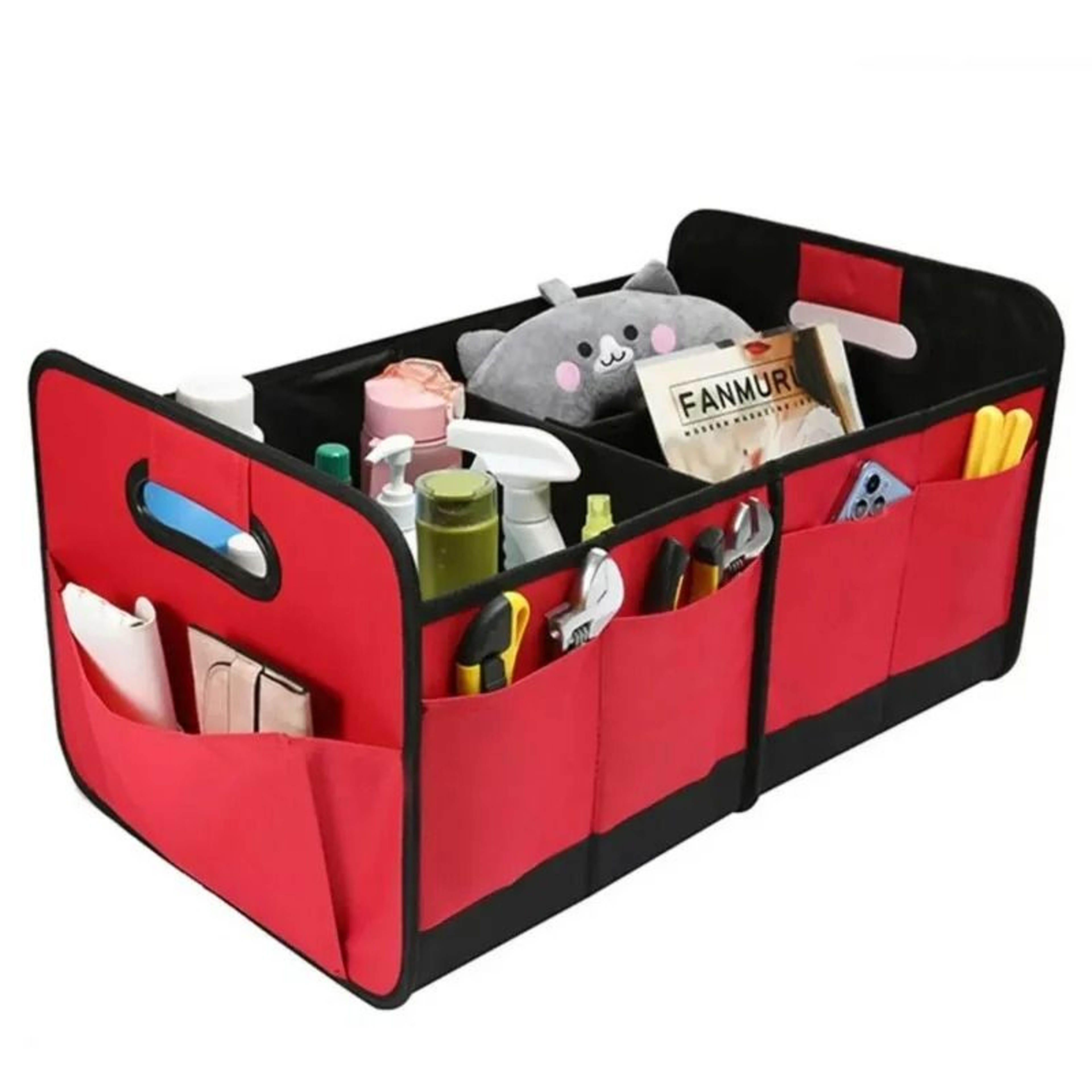 Large Capacity Car Trunk Storage Box Foldable Oxford Organizer 9