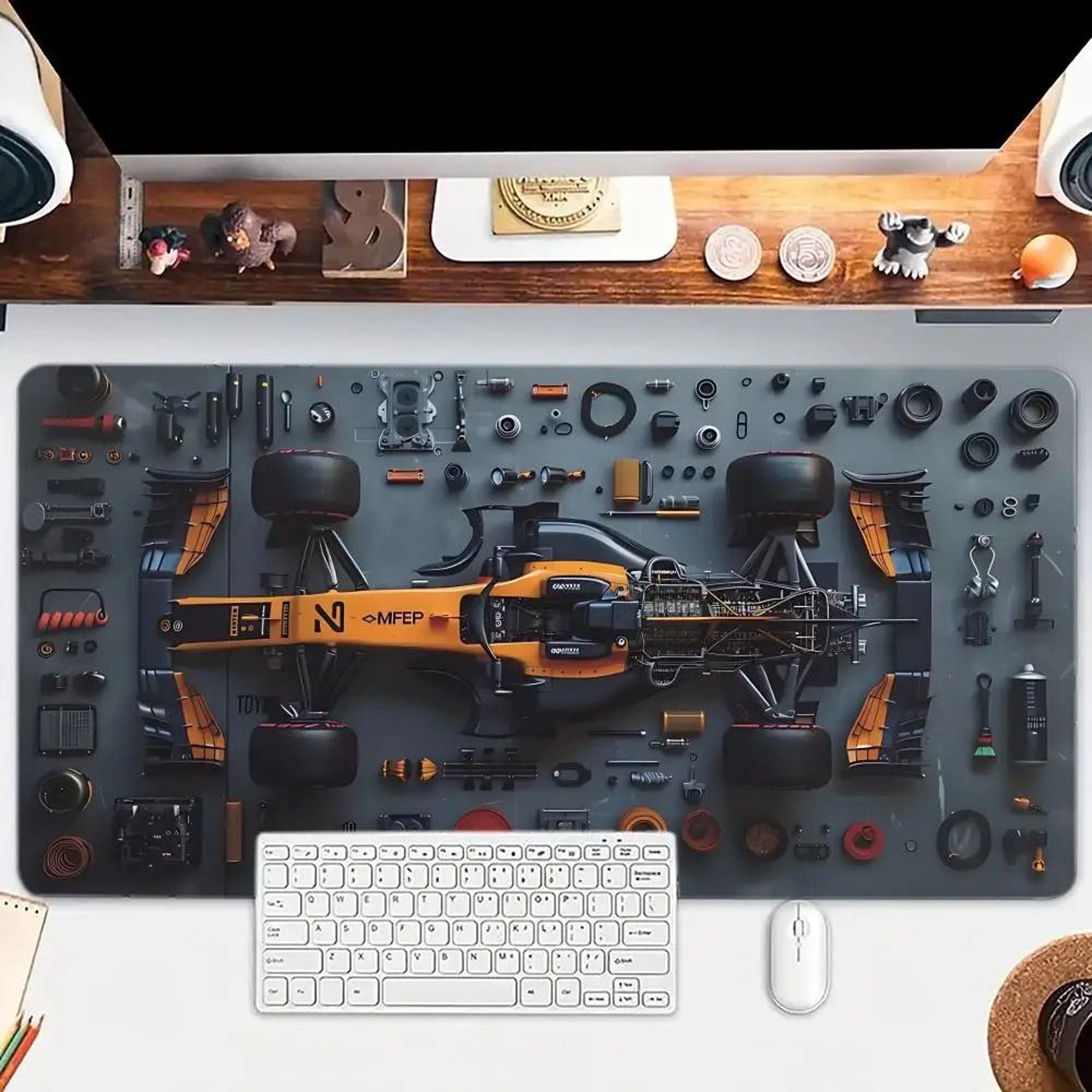 XXL Racing Car Gaming Mouse Pad Extended Desk Mat 5