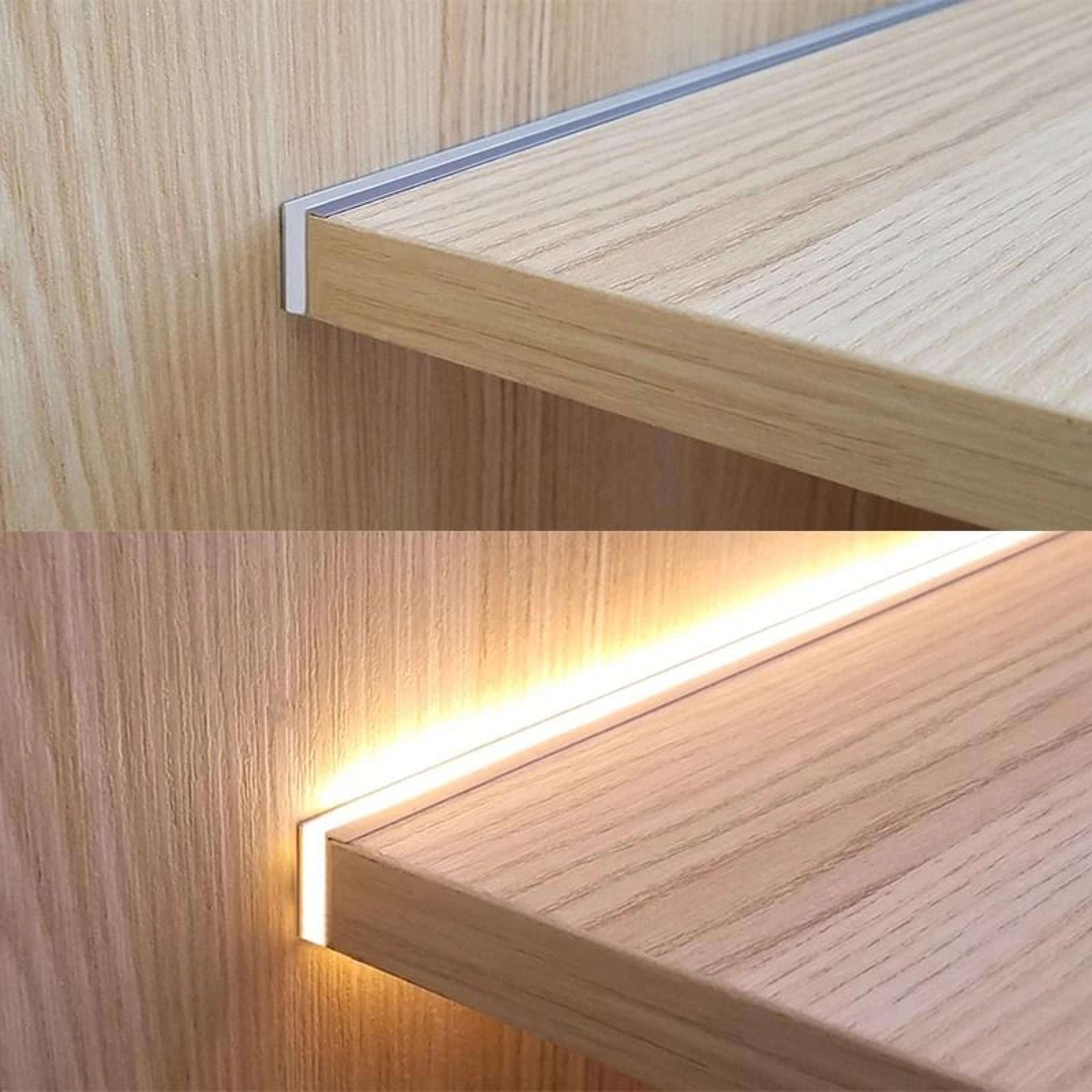 12V Built In LED Cabinet Shelf Light For 18mm Panels 0