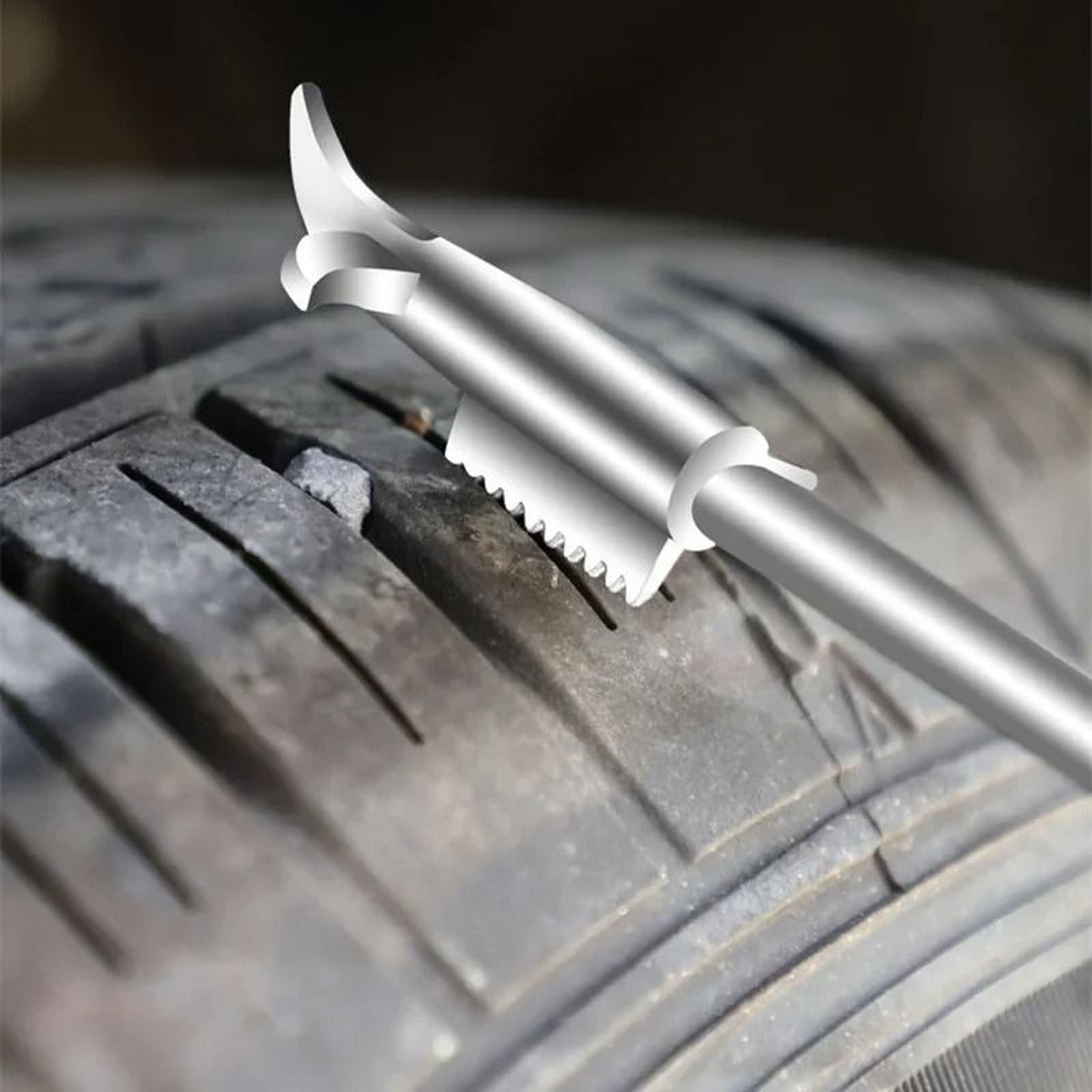 Car Tire Stone Removal Hook Cleaning Pick Tool 4