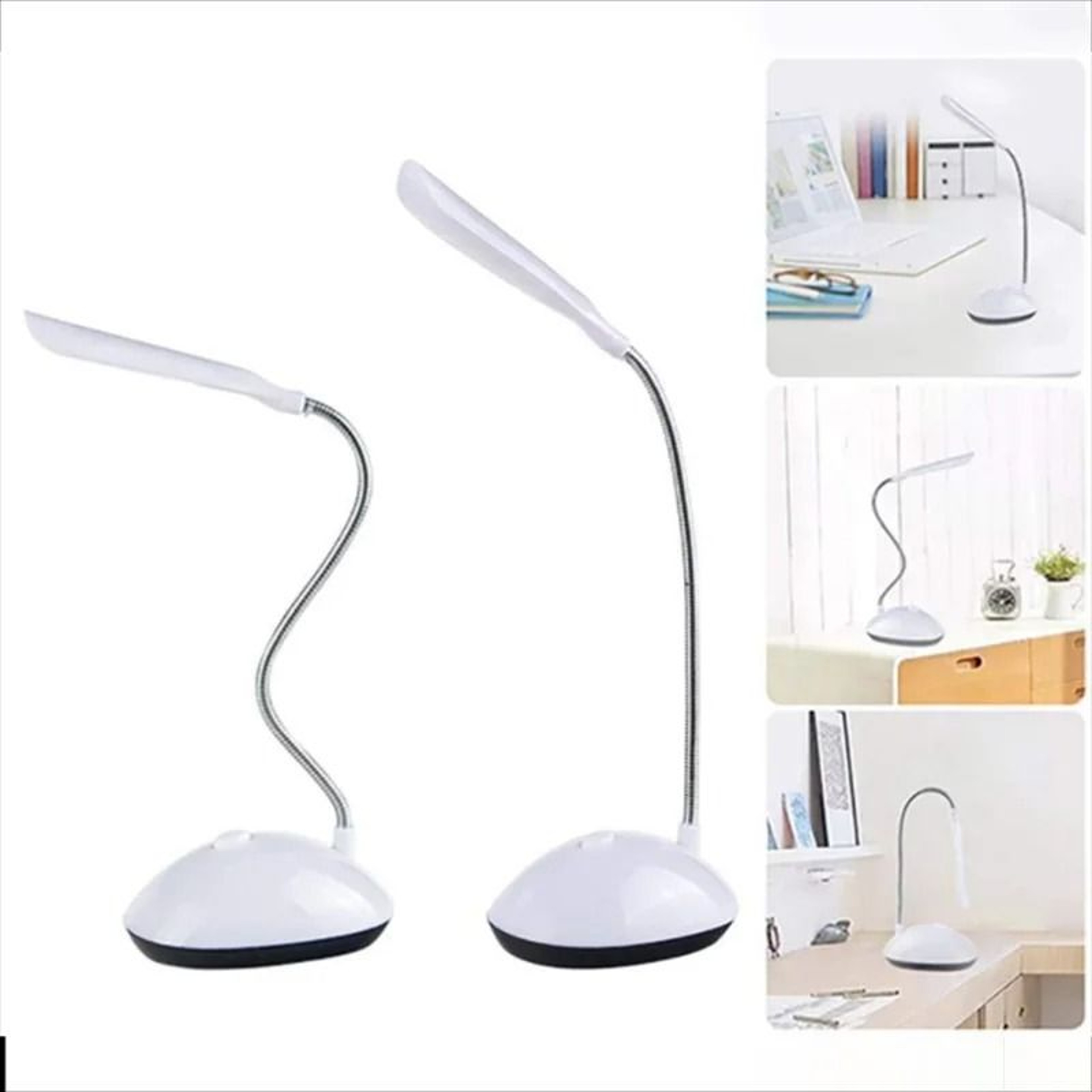 LED Folding Table Lamp Battery Powered Eye Protection Reading And Study Light 4