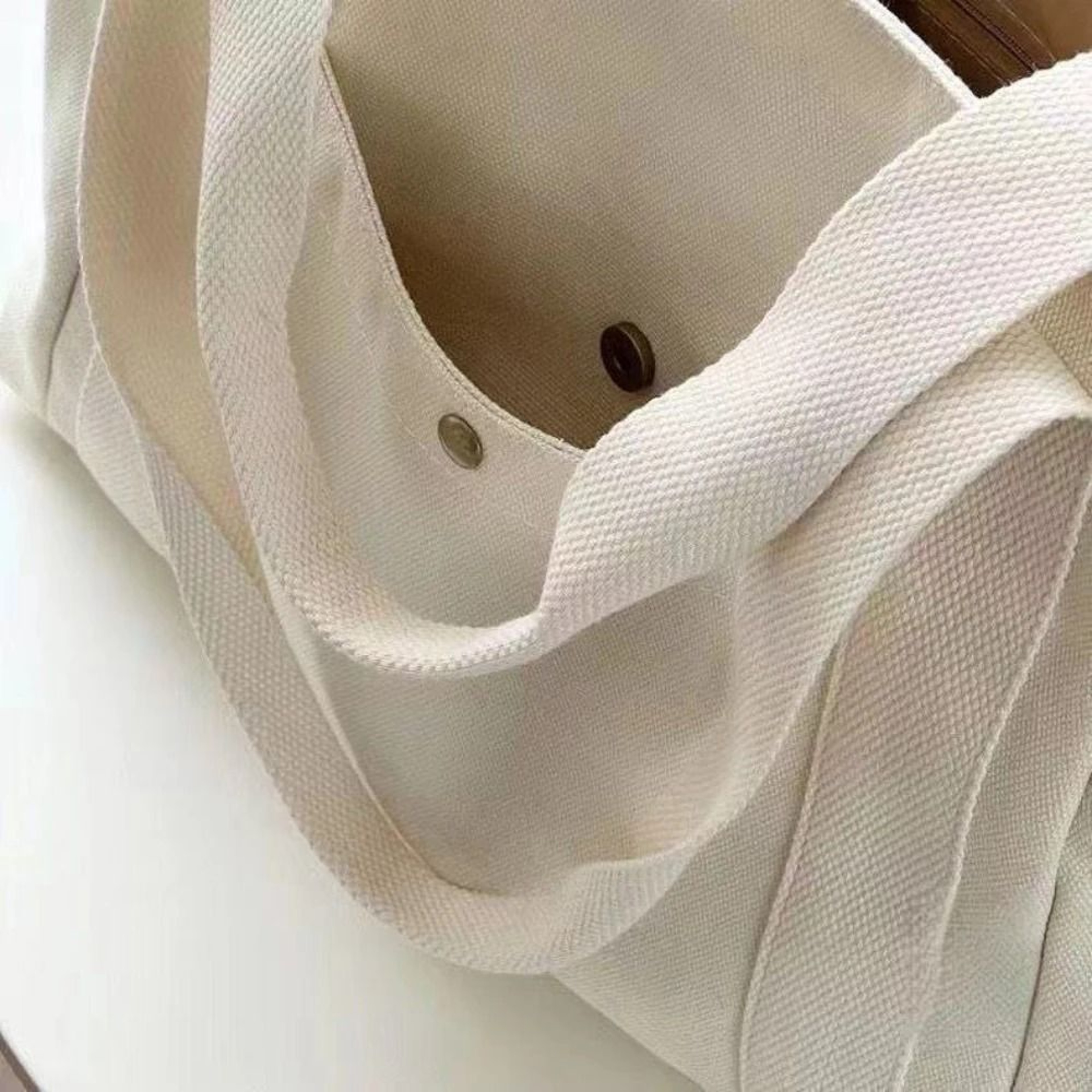 Large Capacity Canvas Tote Bag For Work And College 3