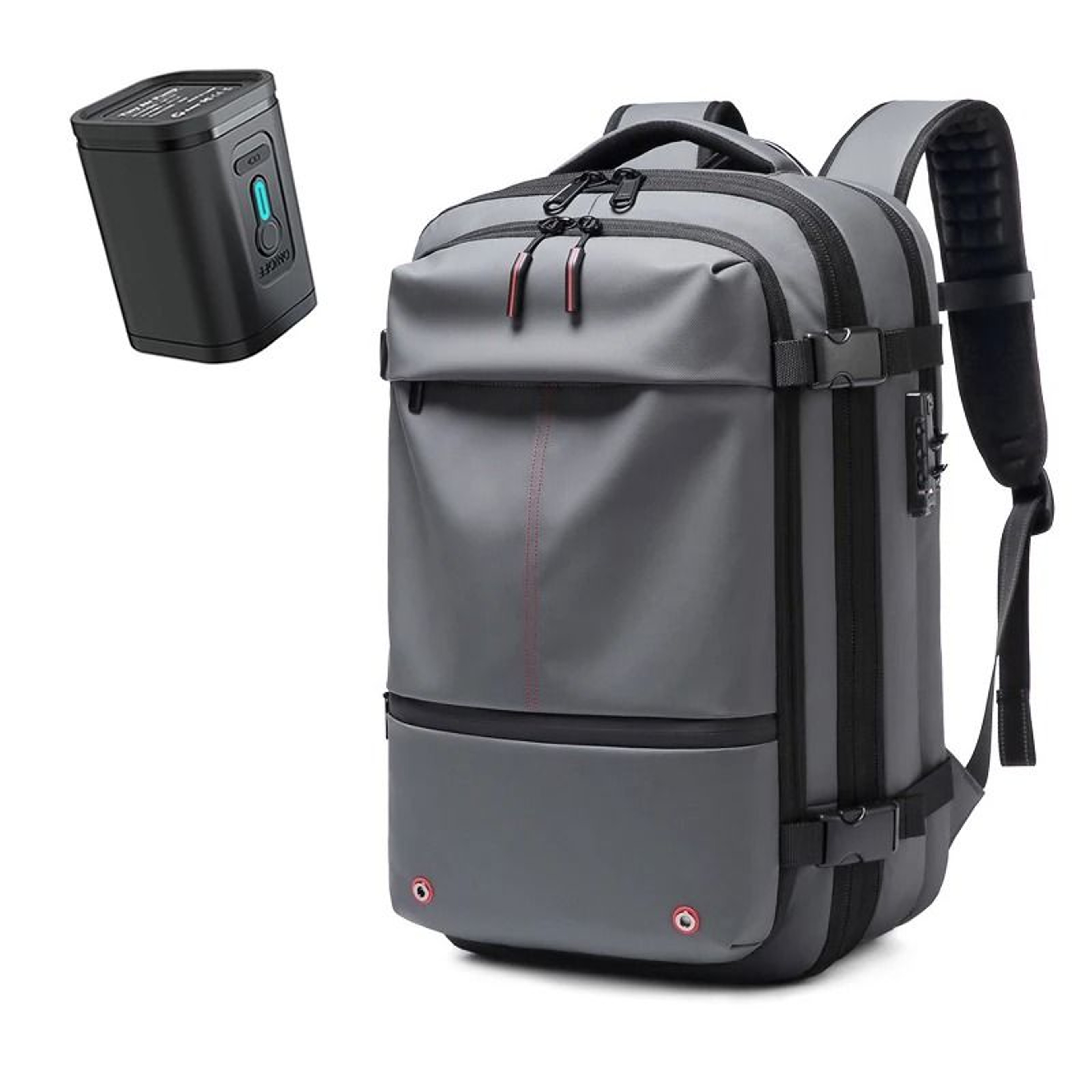 17 Inch Vacuum Compression Travel Laptop Backpack Large Capacity Business School Bag 4
