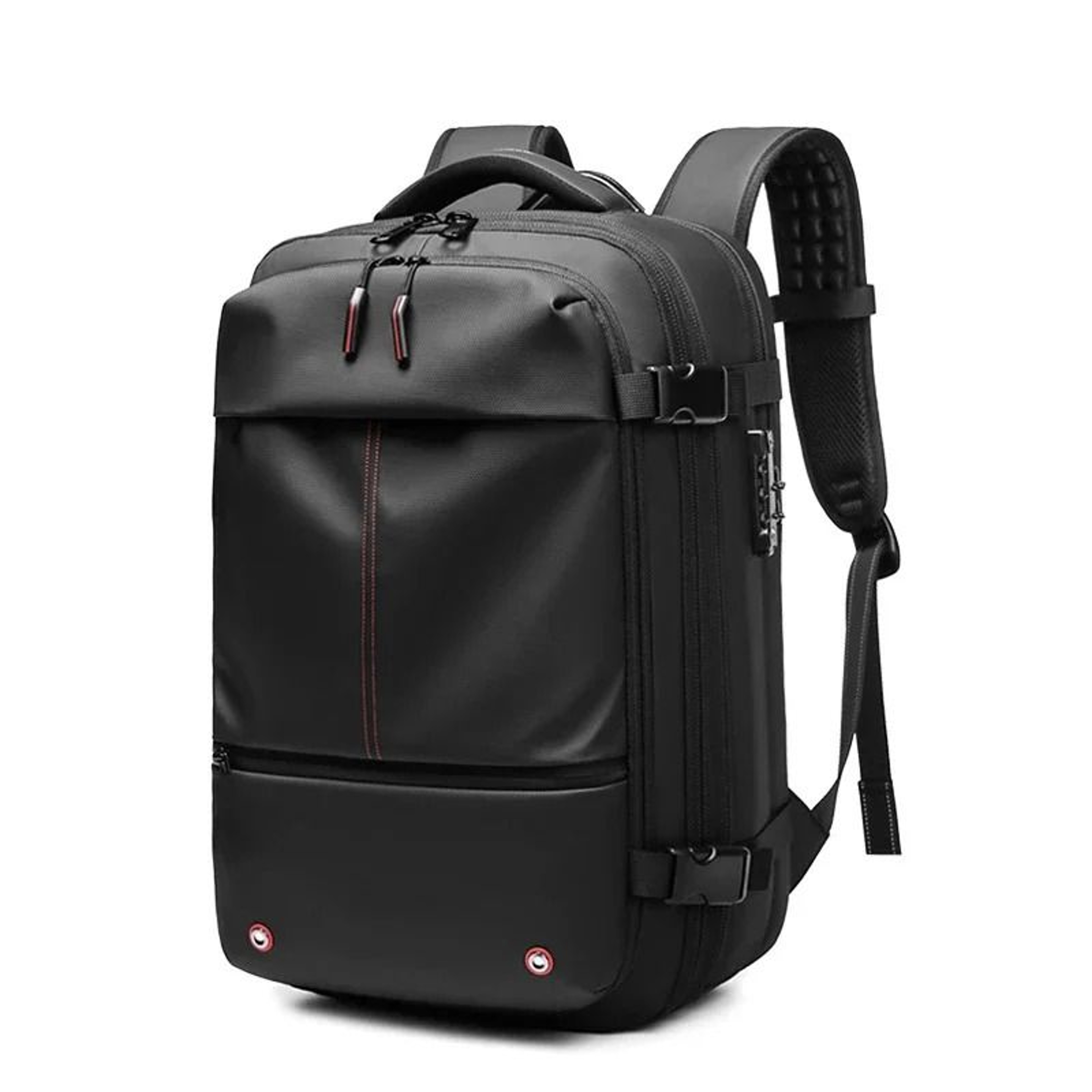 17 Inch Vacuum Compression Travel Laptop Backpack Large Capacity Business School Bag 5