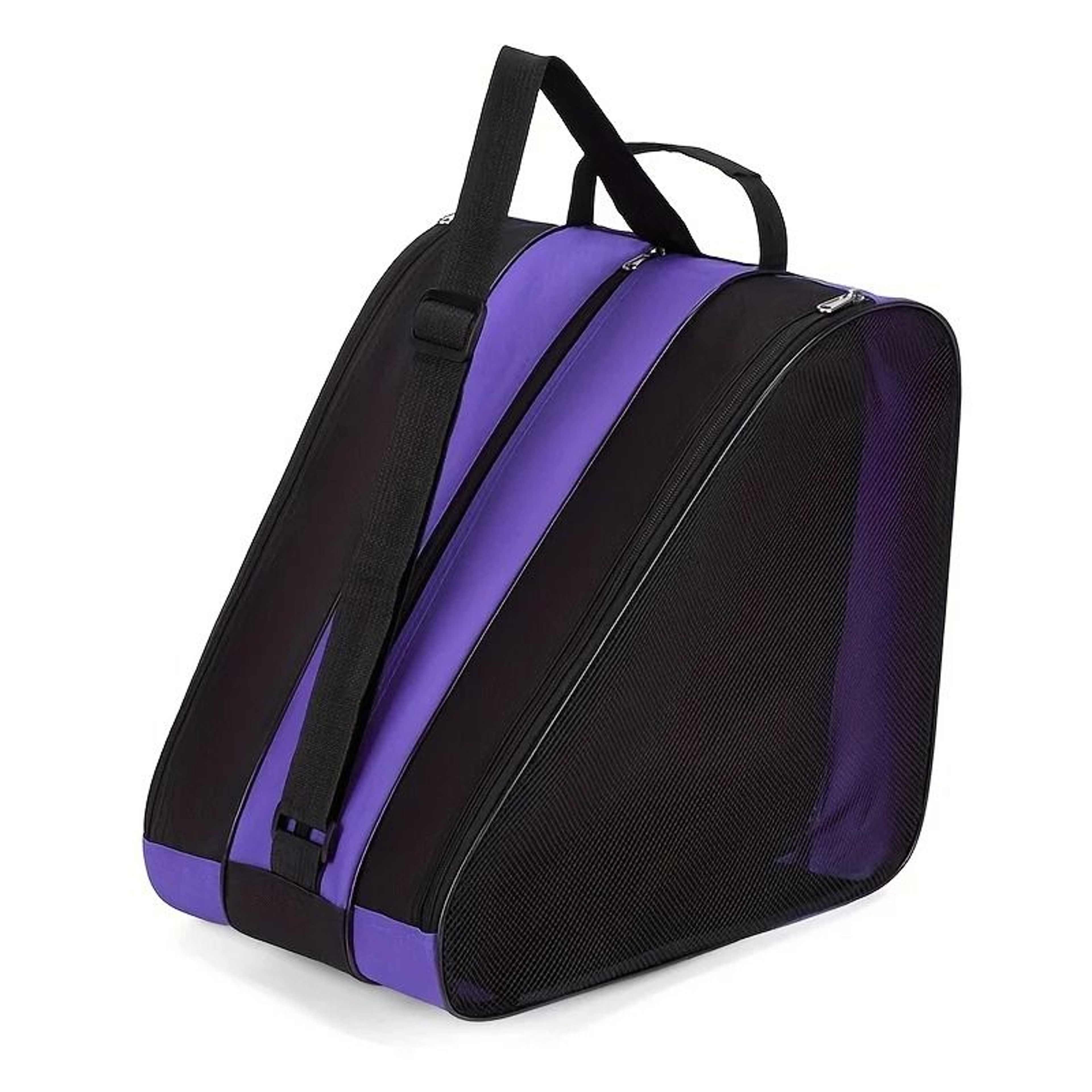 Three Layer Large Capacity Skate Storage Bag With Adjustable Shoulder Strap 1