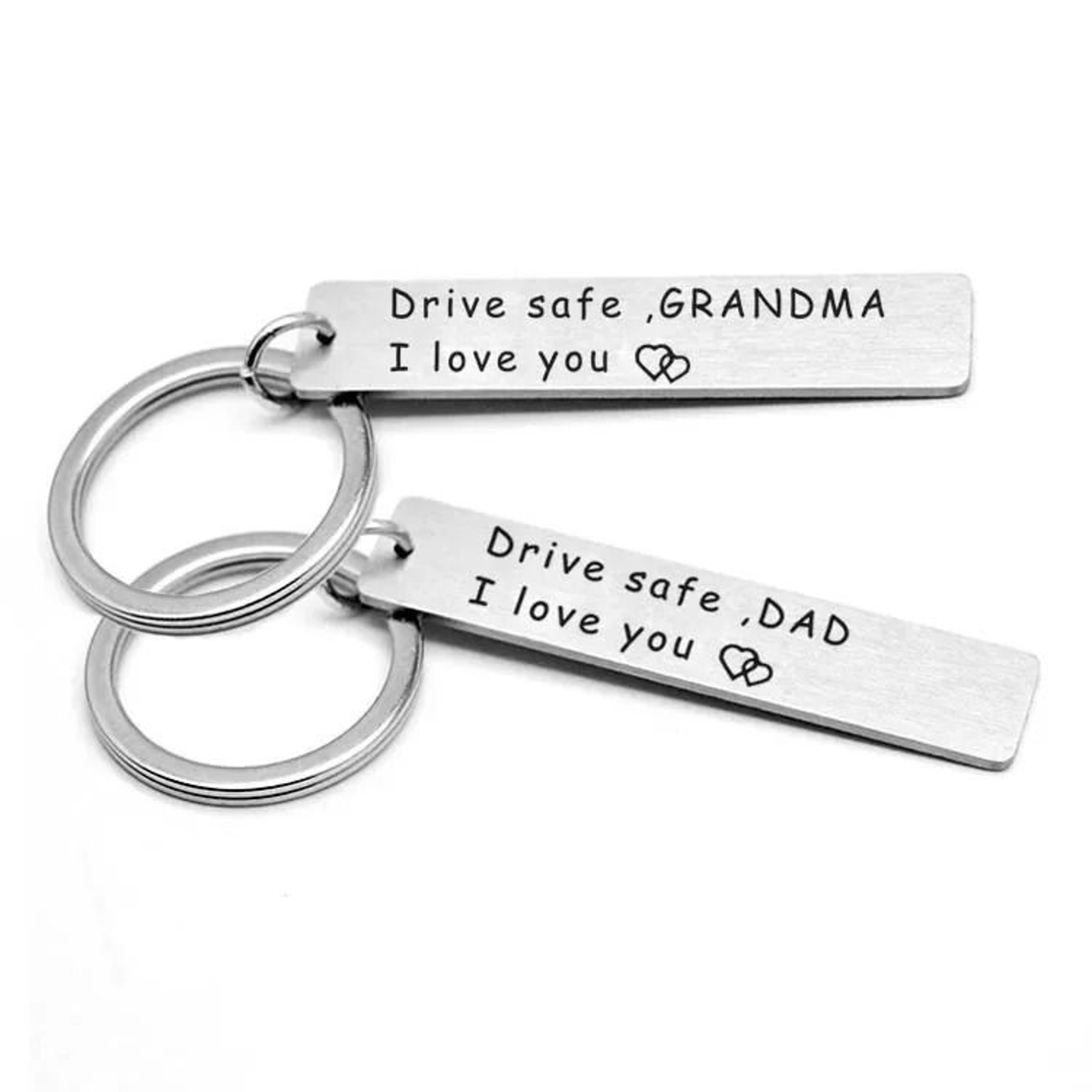 GuardianWing Drive Safe Keychain Angel Wing Pendant Gift For Dad And Loved Ones 12