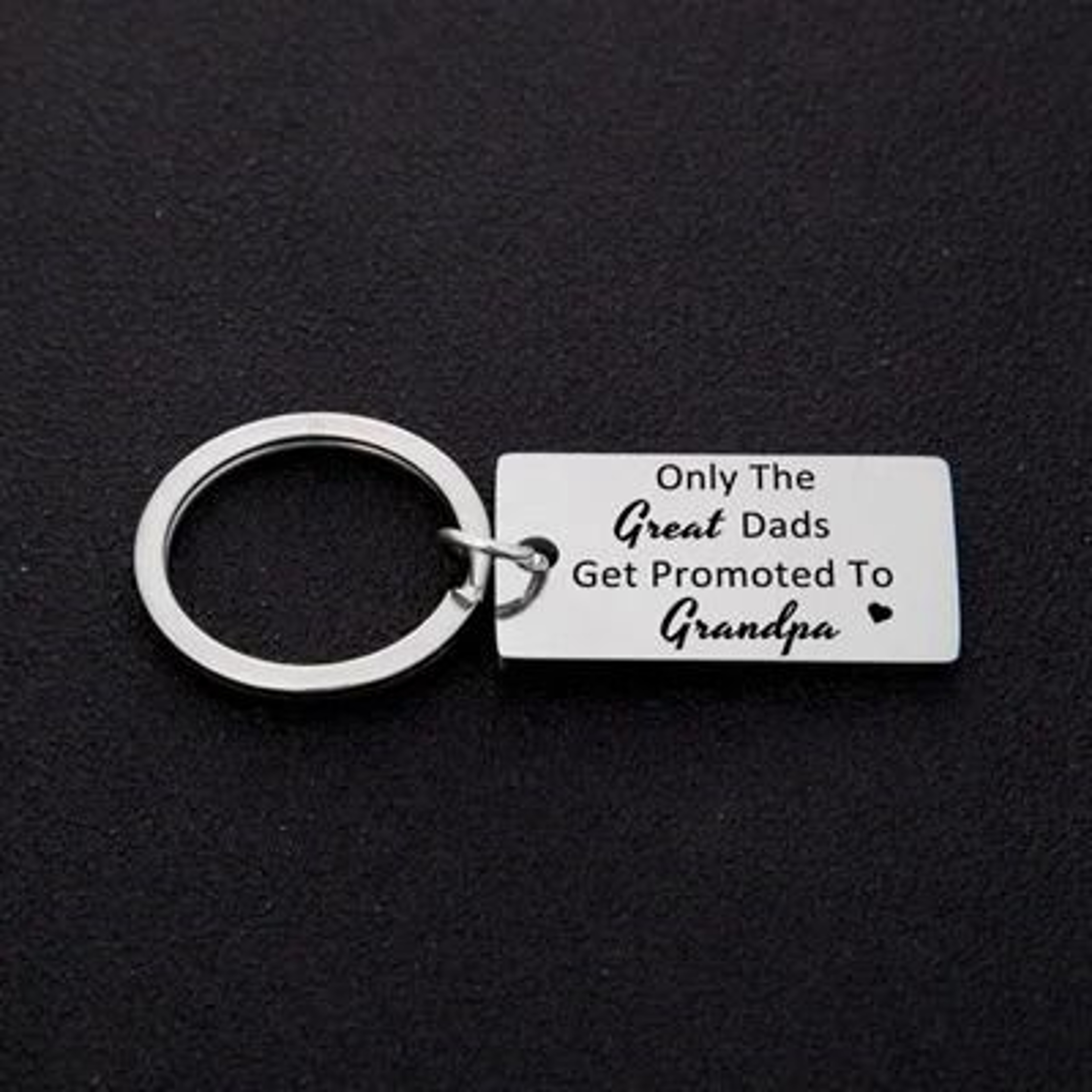 Grandparent Promotion Keychain Soon To Be Grandma And Grandpa Gift 1