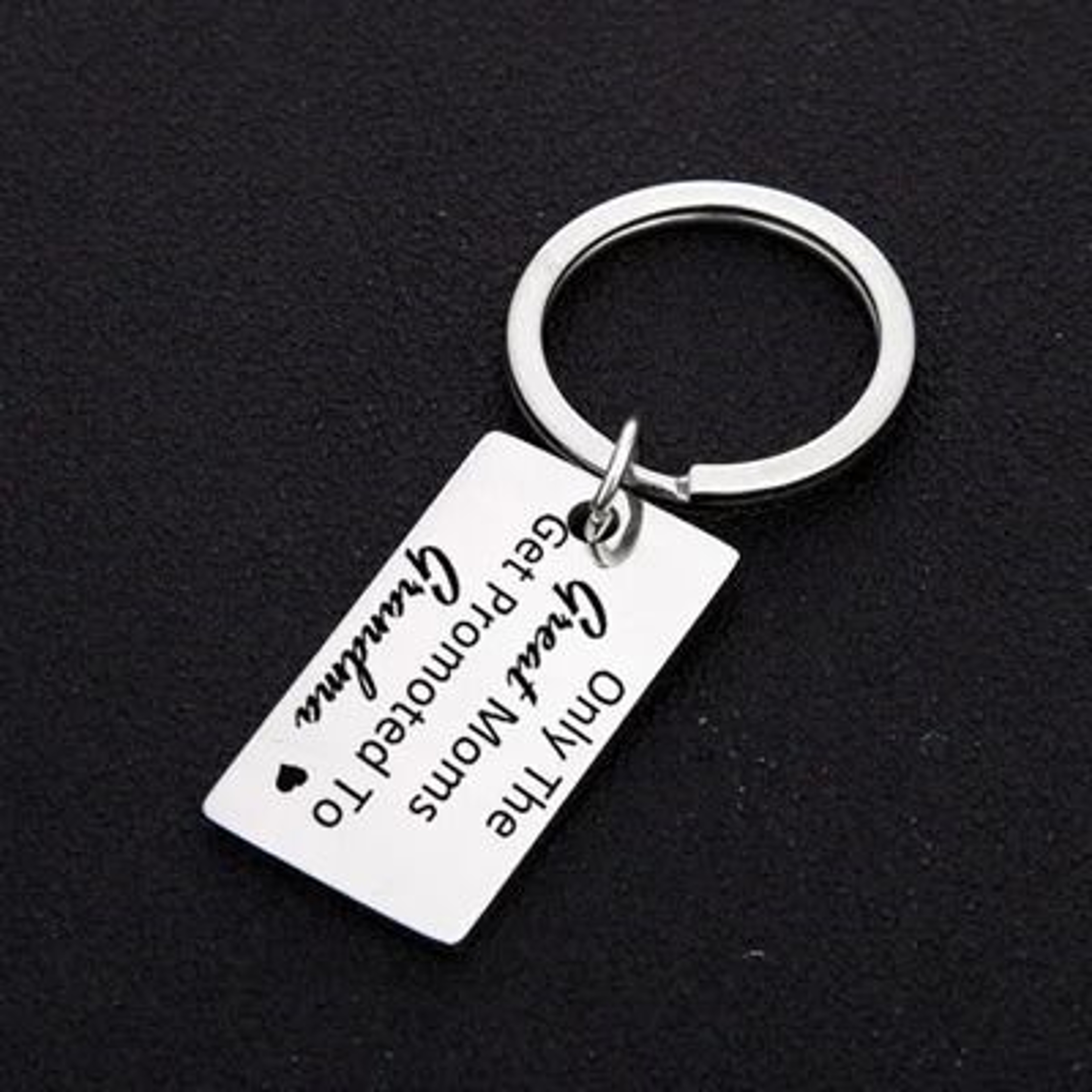 Grandparent Promotion Keychain Soon To Be Grandma And Grandpa Gift 2