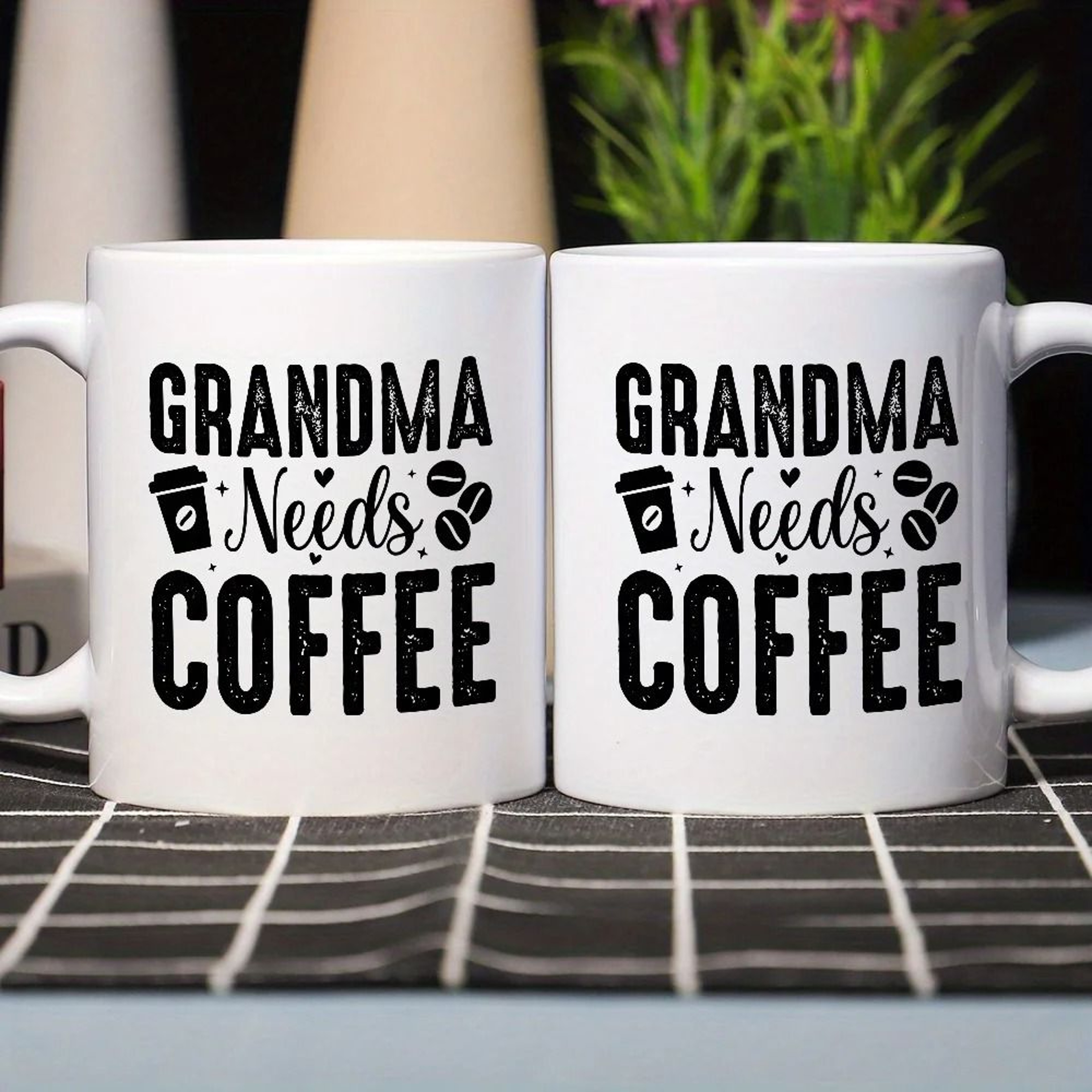 Grandma Needs Coffee Mug Funny Ceramic Coffee Cup Gift For Grandma 6