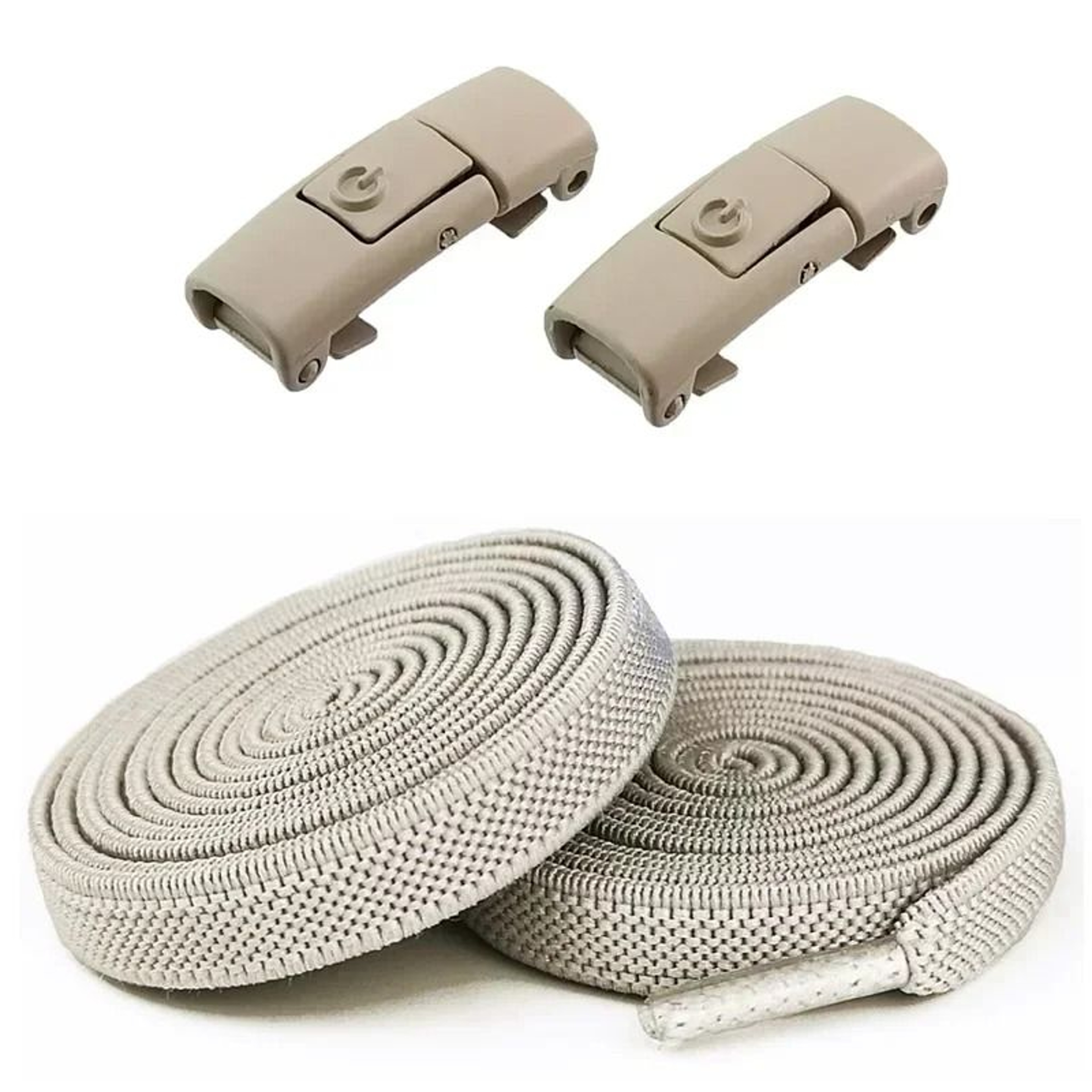 FlexLock No Tie Elastic Shoelaces With Secure Press Lock For Sneakers 15