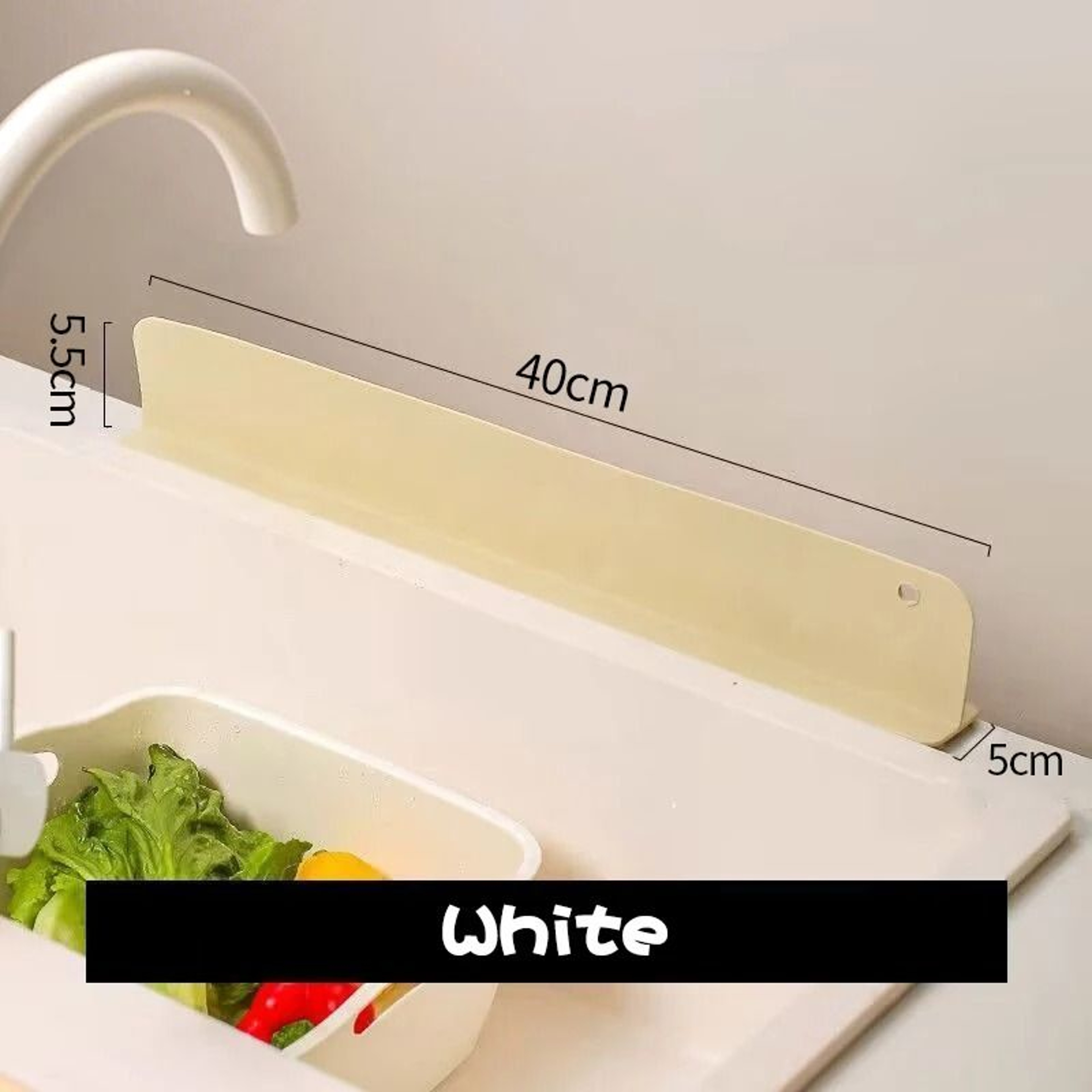 Adjustable Sink Strainer Basket Hanging Kitchen Sink Drain Organizer 5