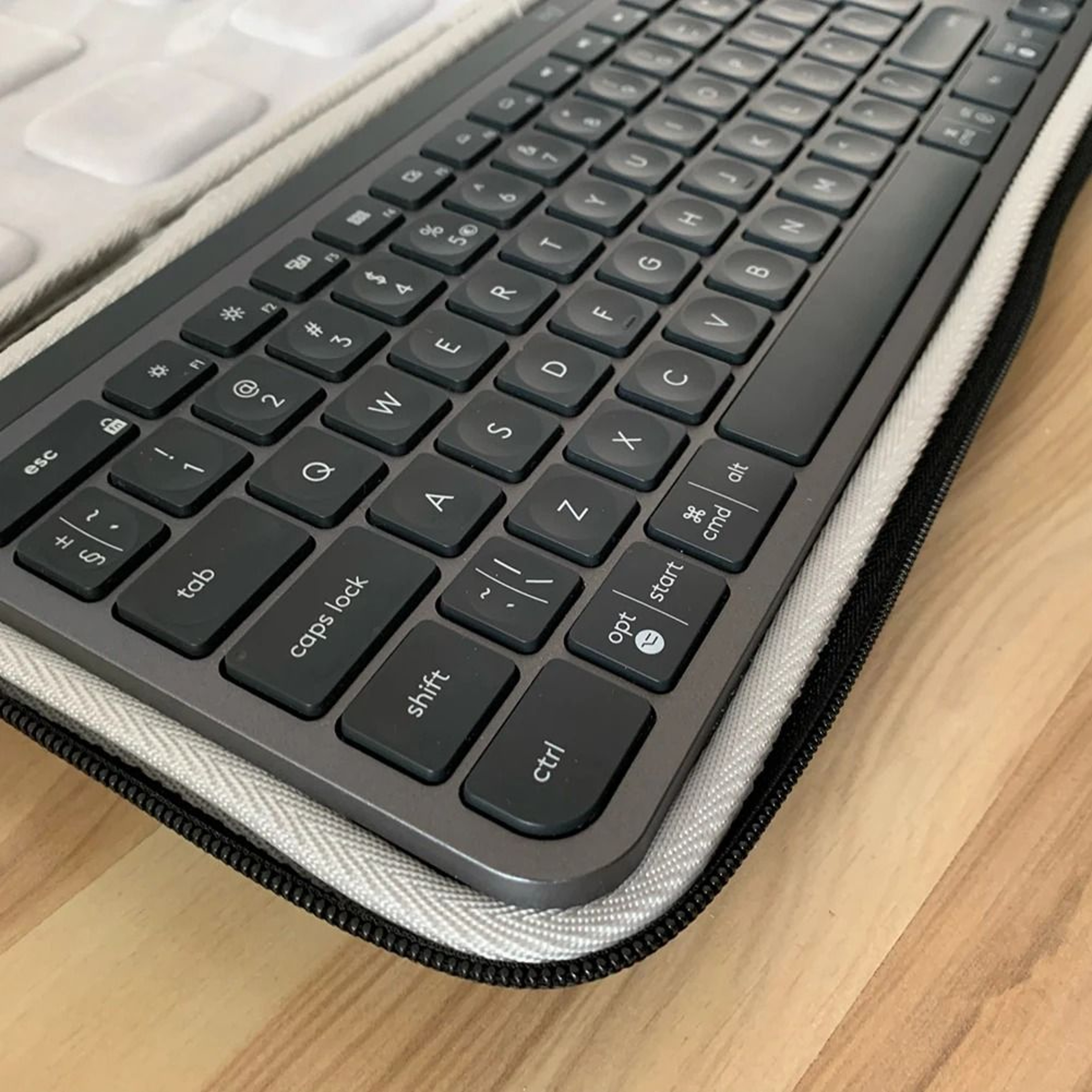 Hard Shell Keyboard Carrying Case Compatible With Logitech MX Keys 1