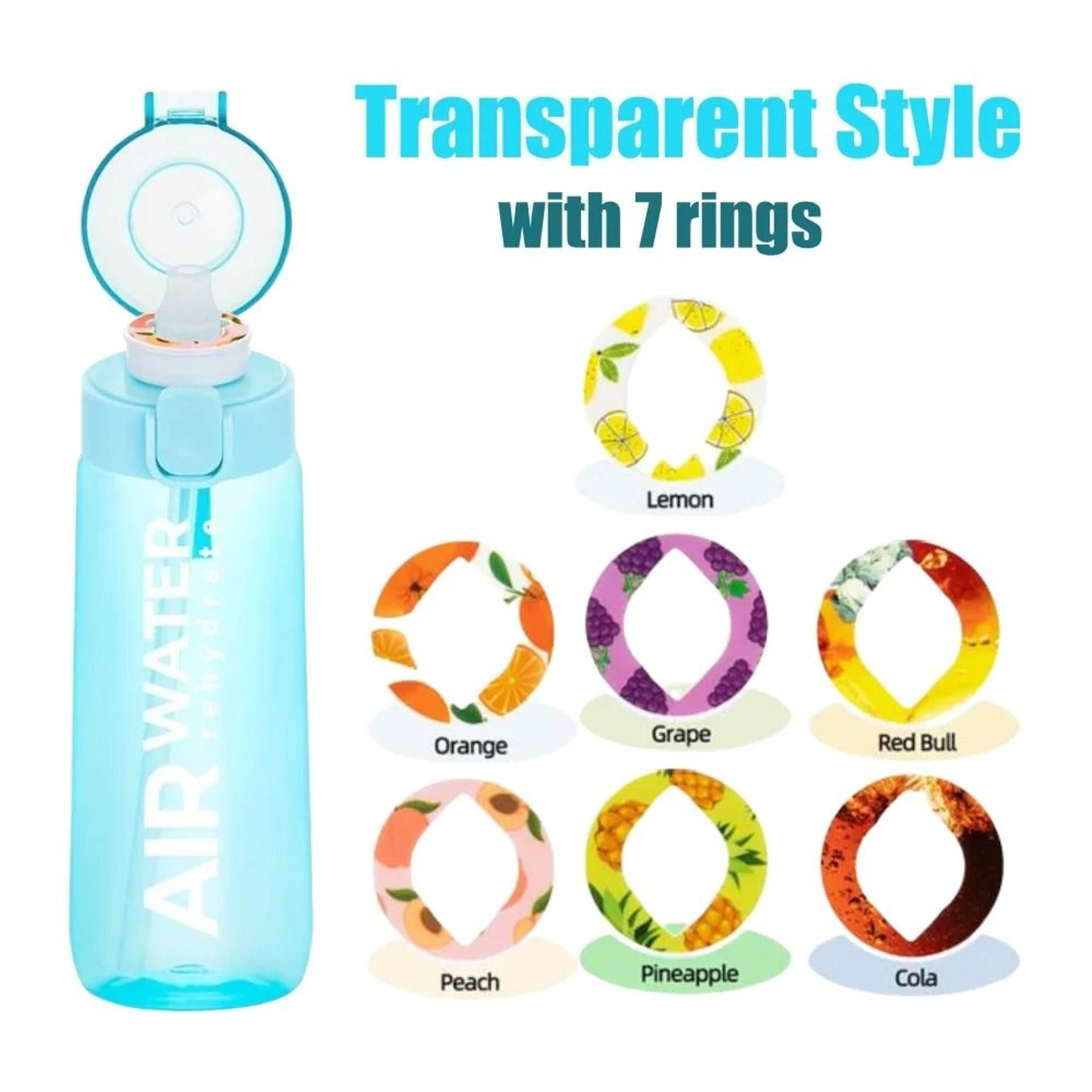 ActiveHydro Fruit Infuser Water Bottle 750ml Flavor Pod Water Bottle For Fitness Sports And Outdoor 9