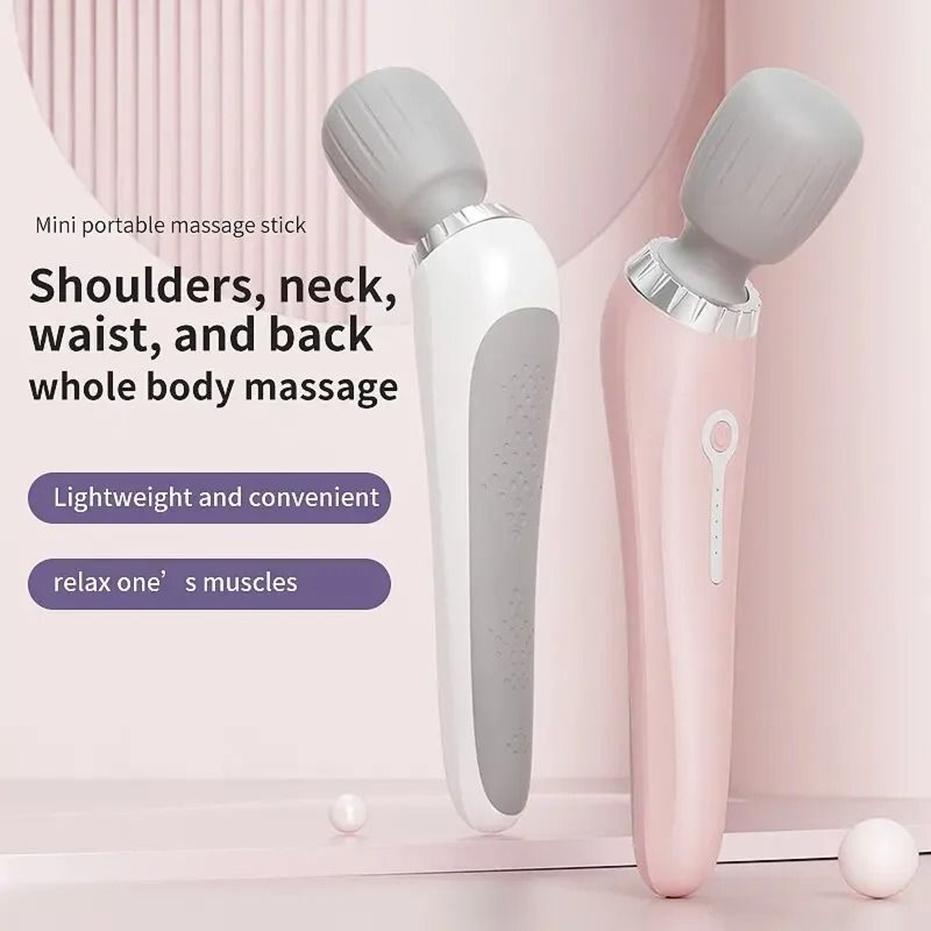 MusclePulse Portable Massage Gun Deep Tissue Electric Percussion Massager For Neck Back Leg Muscle  7