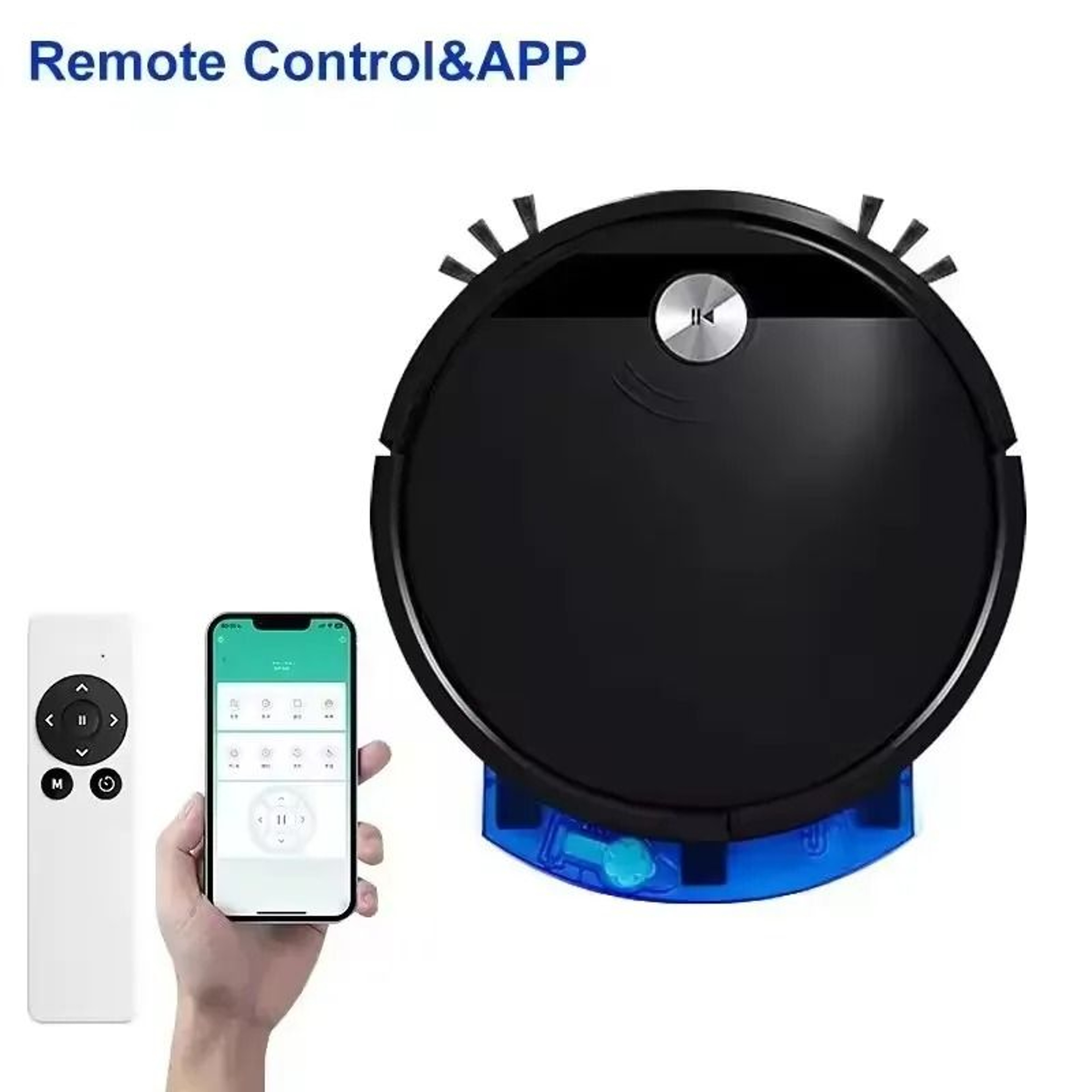 Smart Clean Robot Vacuum Cleaner App Control Wet Dry Robot Vacuum 2800Pa Suction Floor Cleaning Rob 2